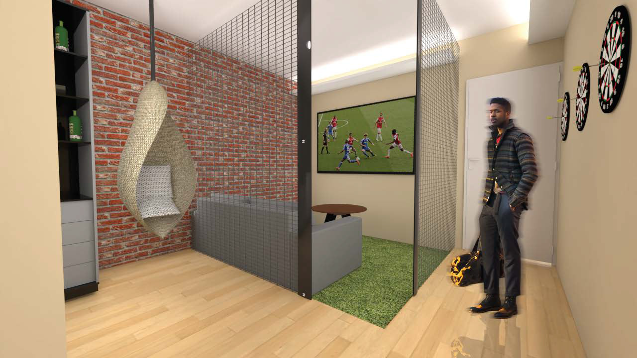 Standard Room Render