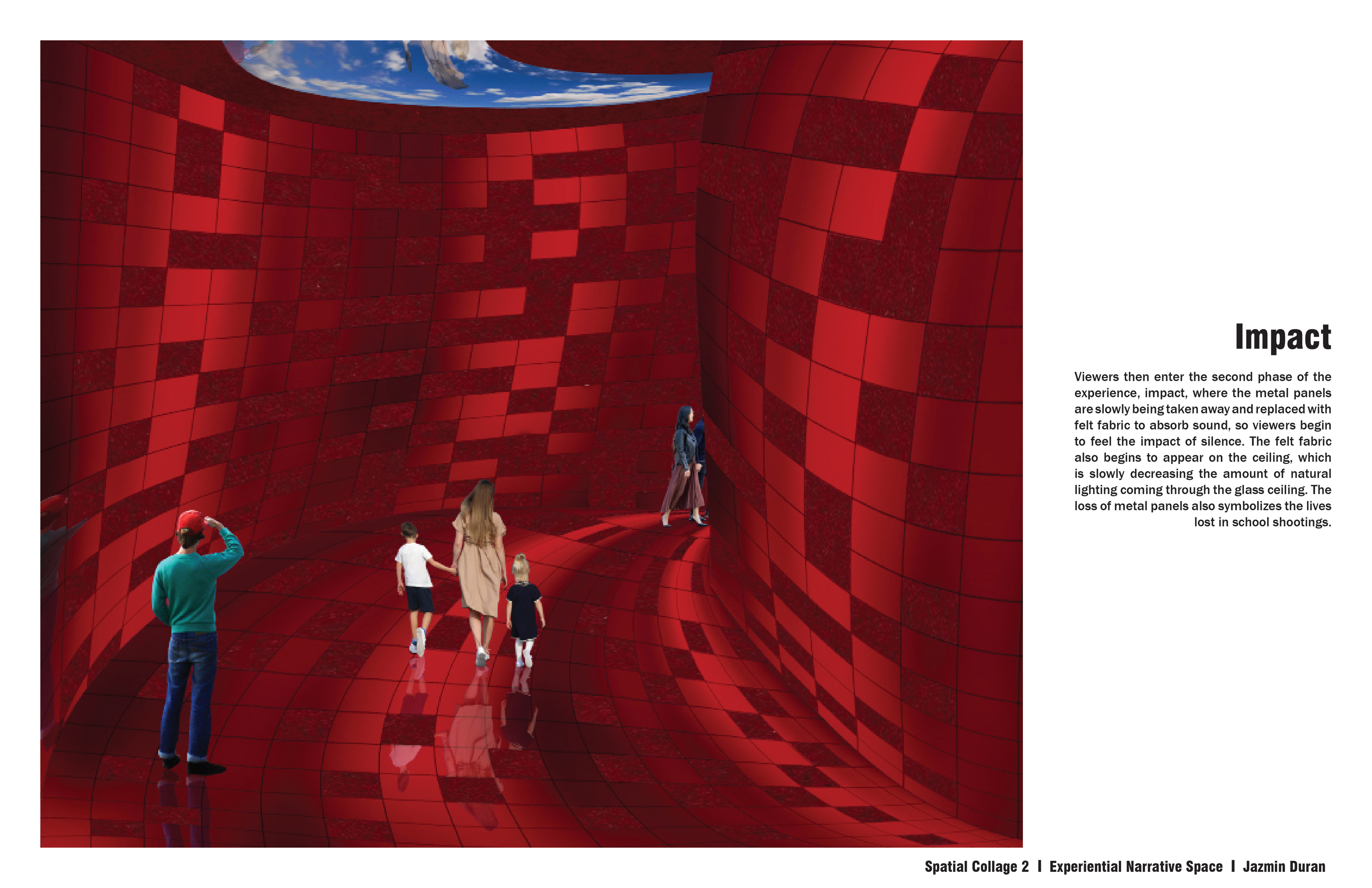 'Impact' Spatial Collage