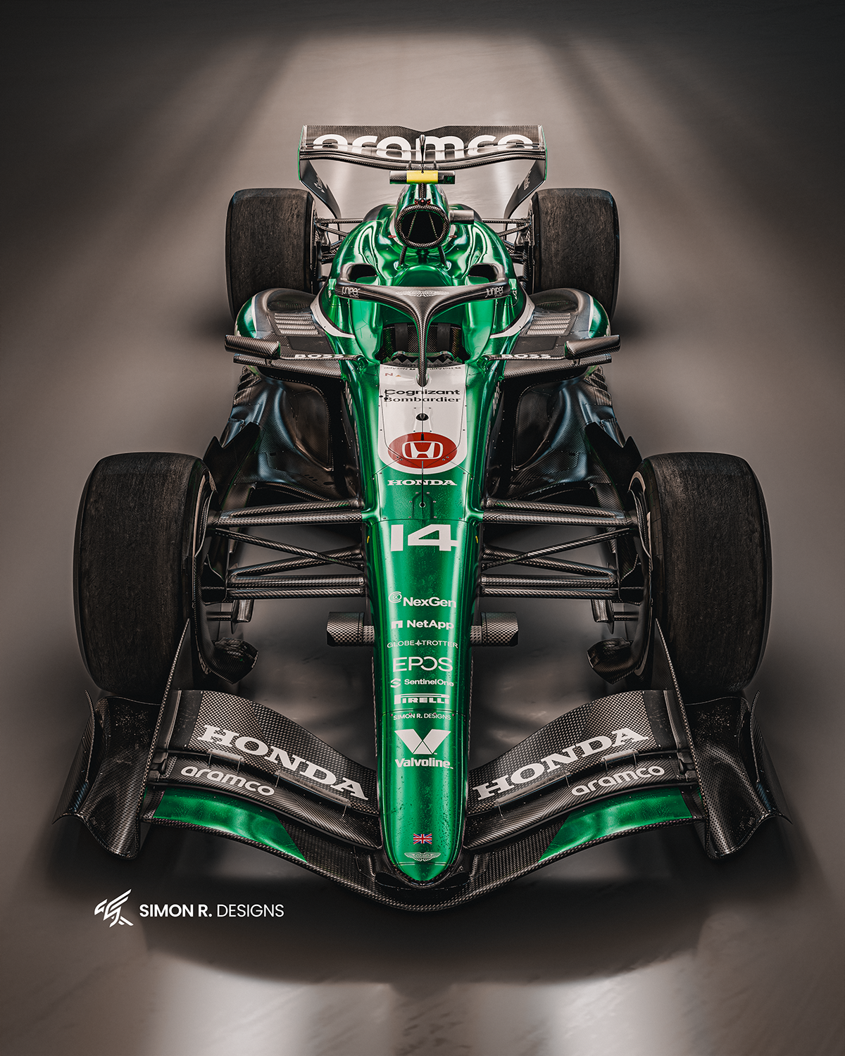 Matan Hande Simon R. Designs - 2026 Aston Martin Honda F1 Concept