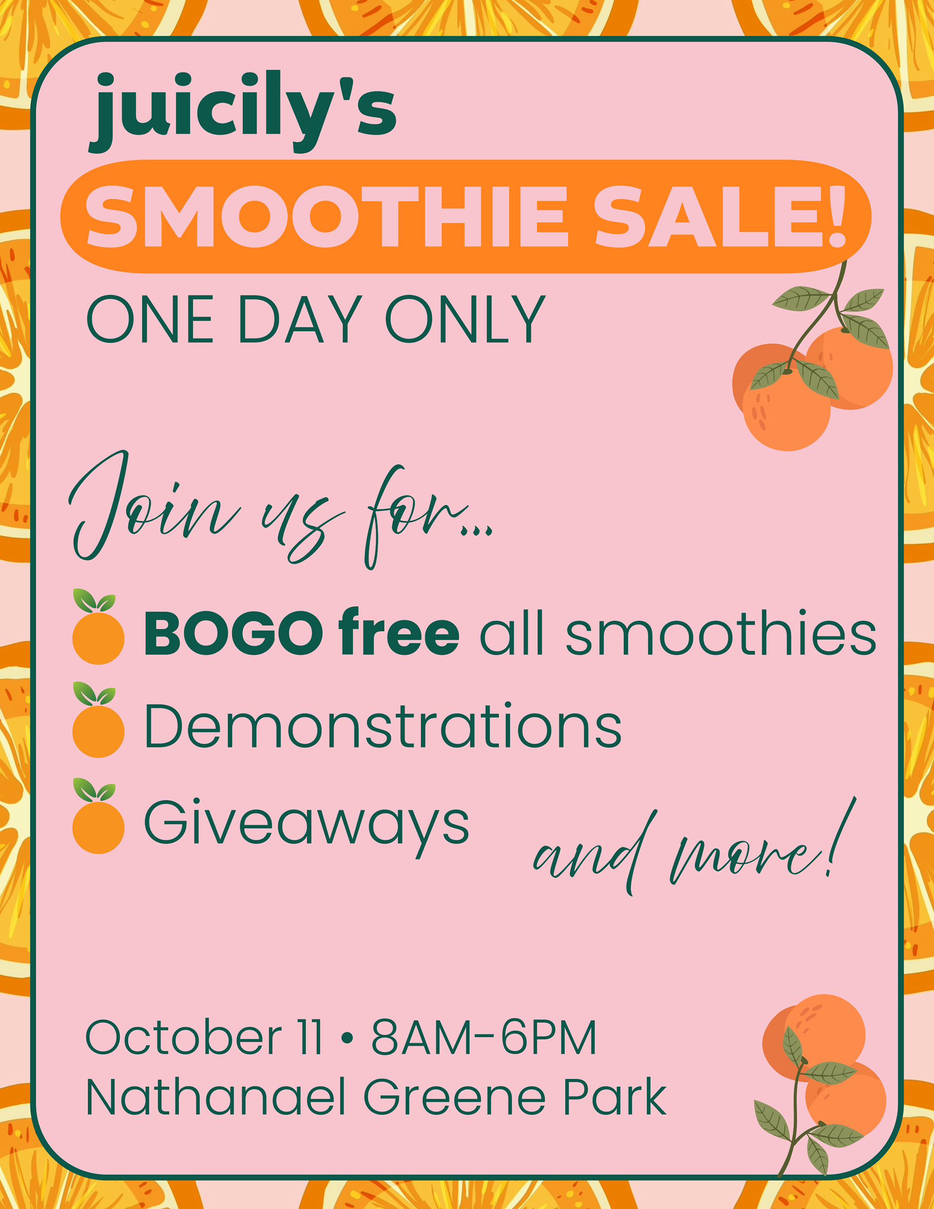 Promotional Flyer