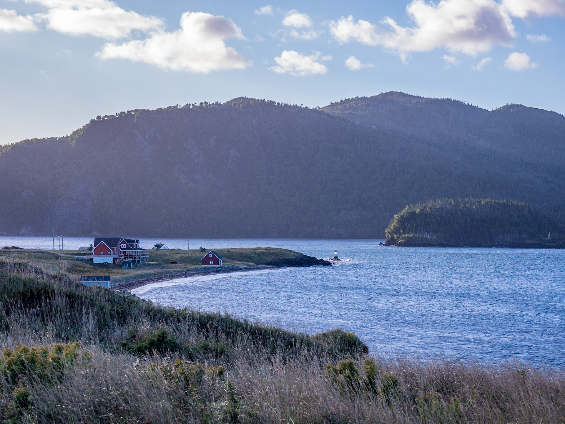 The Narrows in Bonne Bay at Norris Point, Newfoundland.