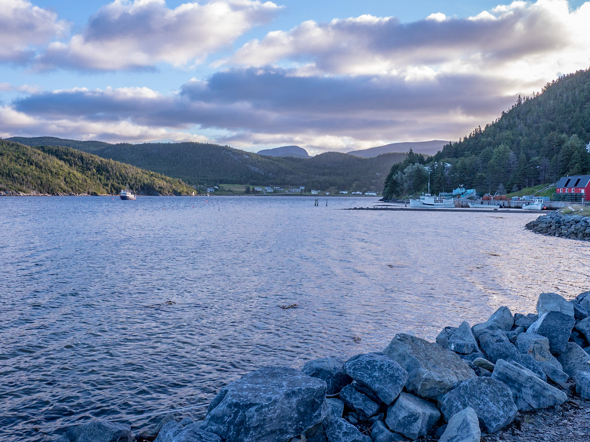 Neddies Harbour at Norris Point, Newfoundland.