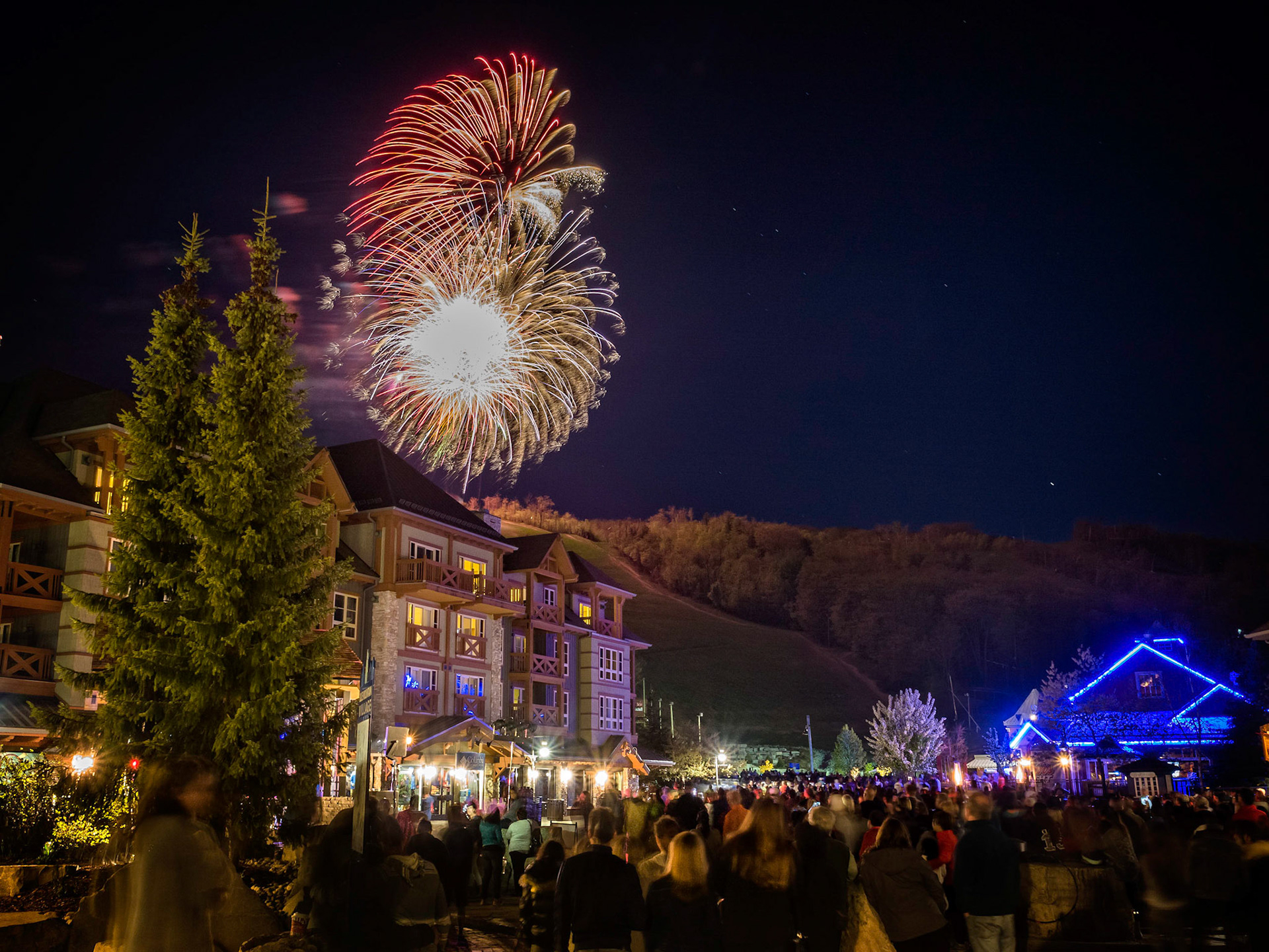 Blue Mountain Village Fireworks