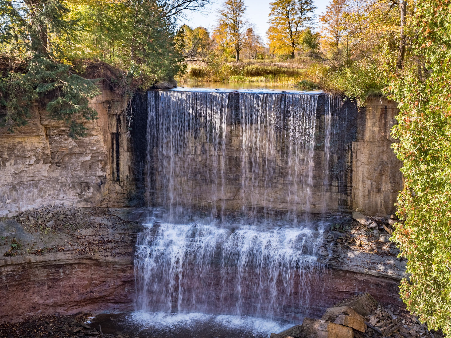 Indian Falls is just north of Owen Sound, Ontario.