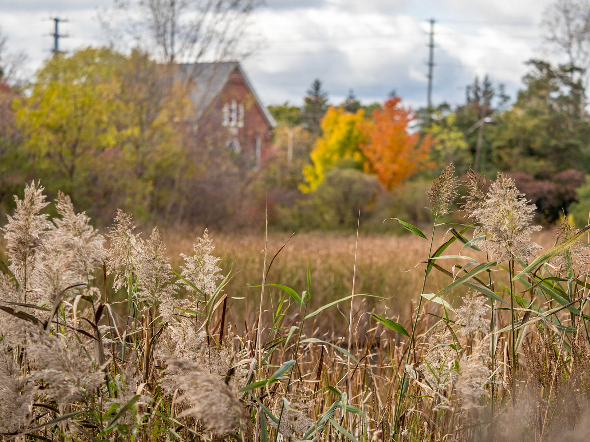 An old church located in north central Oakville, Ontario.