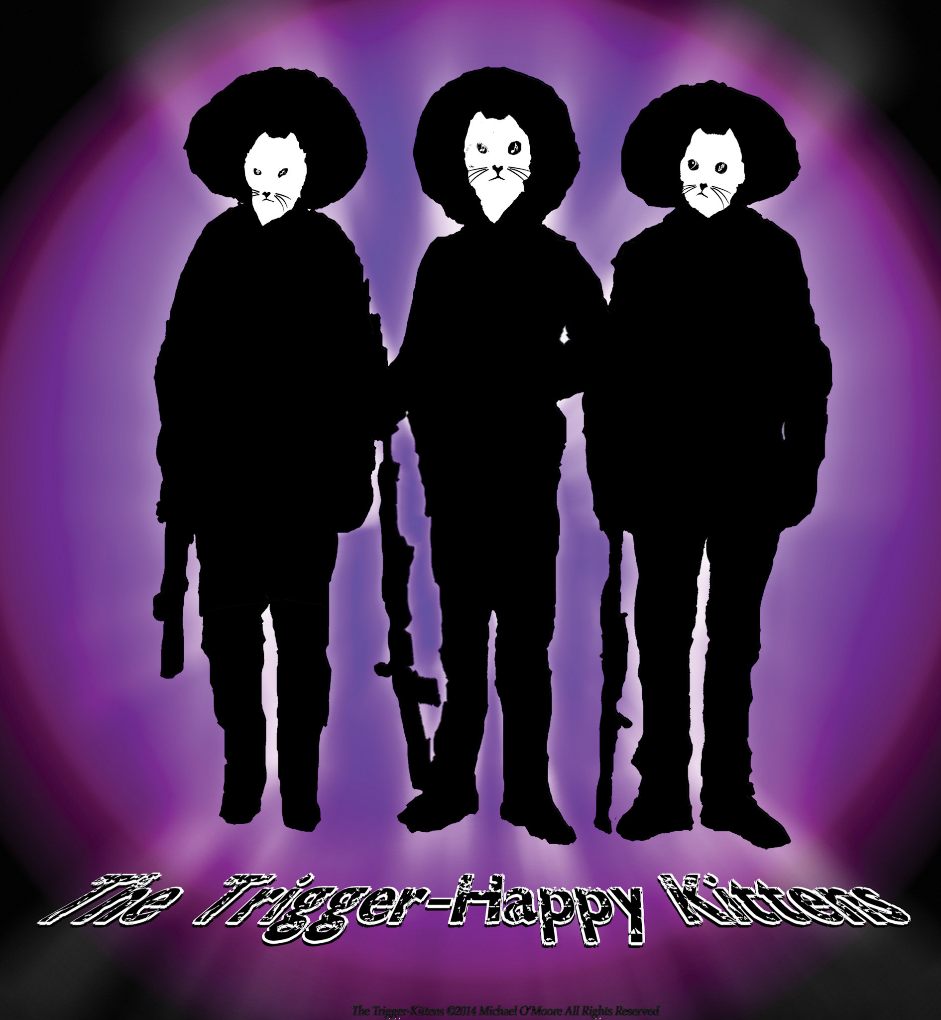Trigger Happy Kittens - Logo