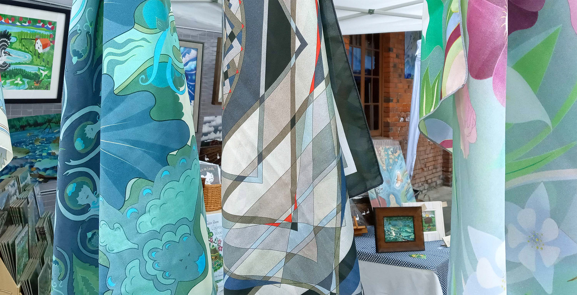 We are happy to be members of the Rebel Artists of Whatcom County where you will often find us vending.