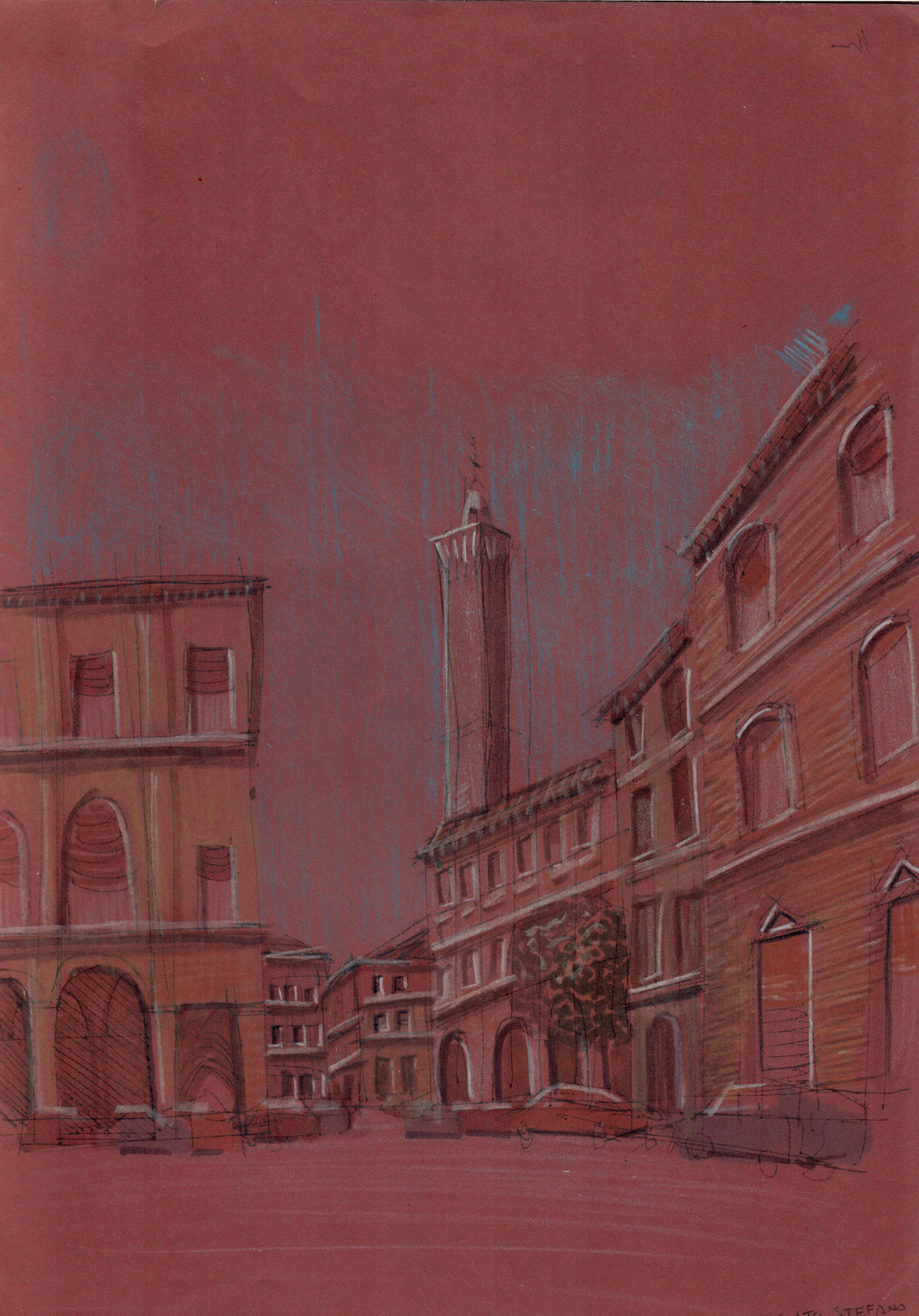 Via Santo Stefano &amp; Via Farini in Bologna
