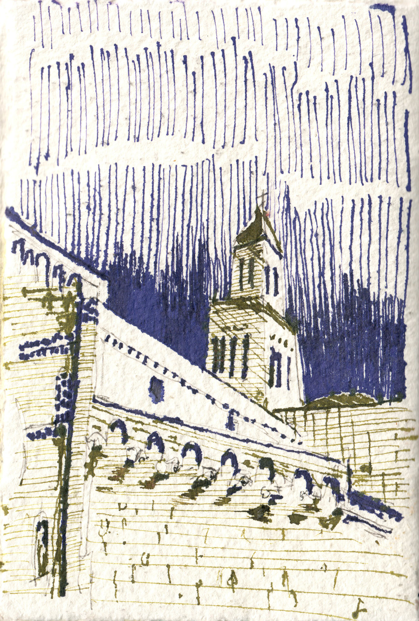 Basilica Cattedrale Metropolitana at Night