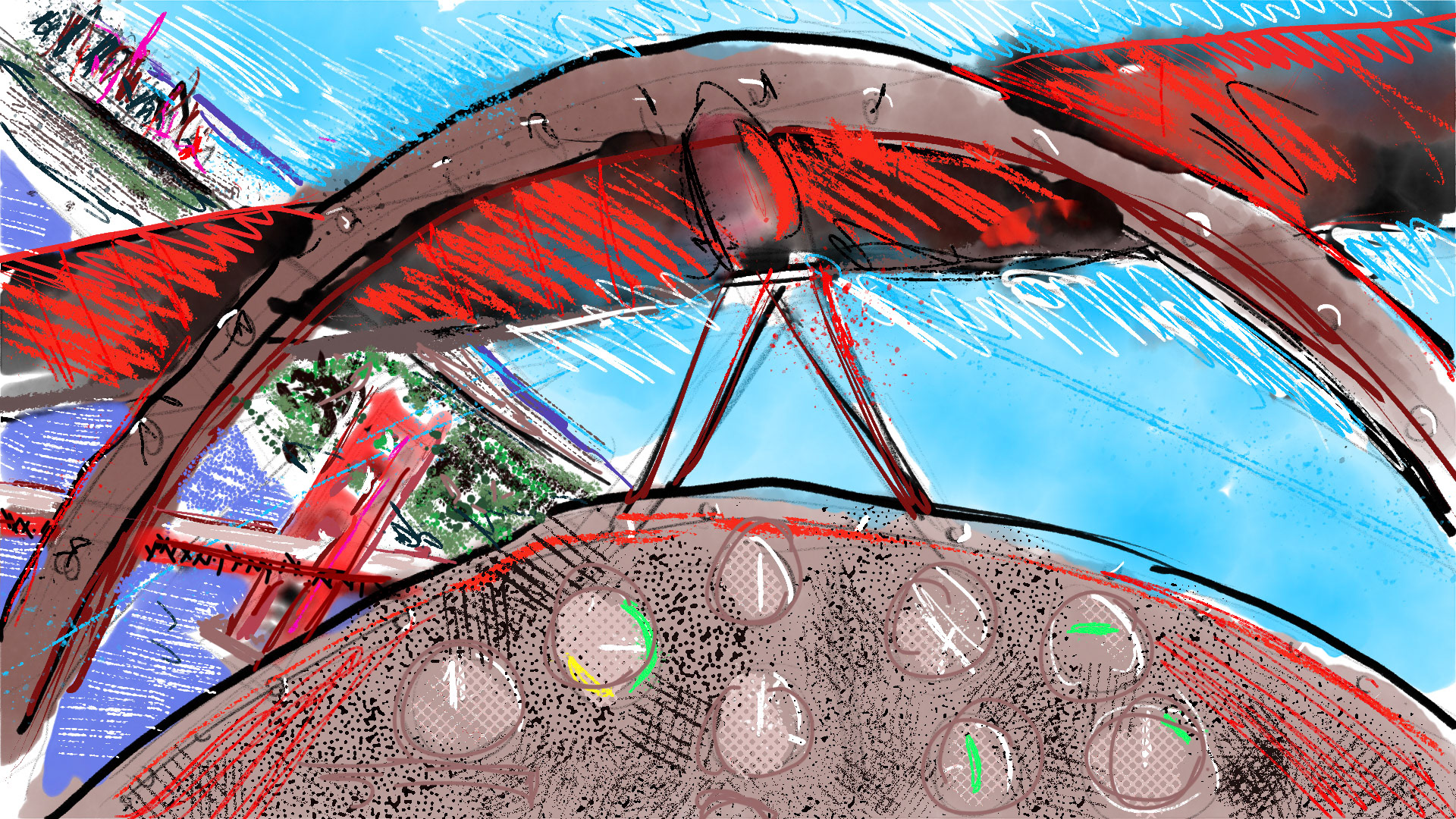 San Francisco Bay from Aviat Pitts Special S2S