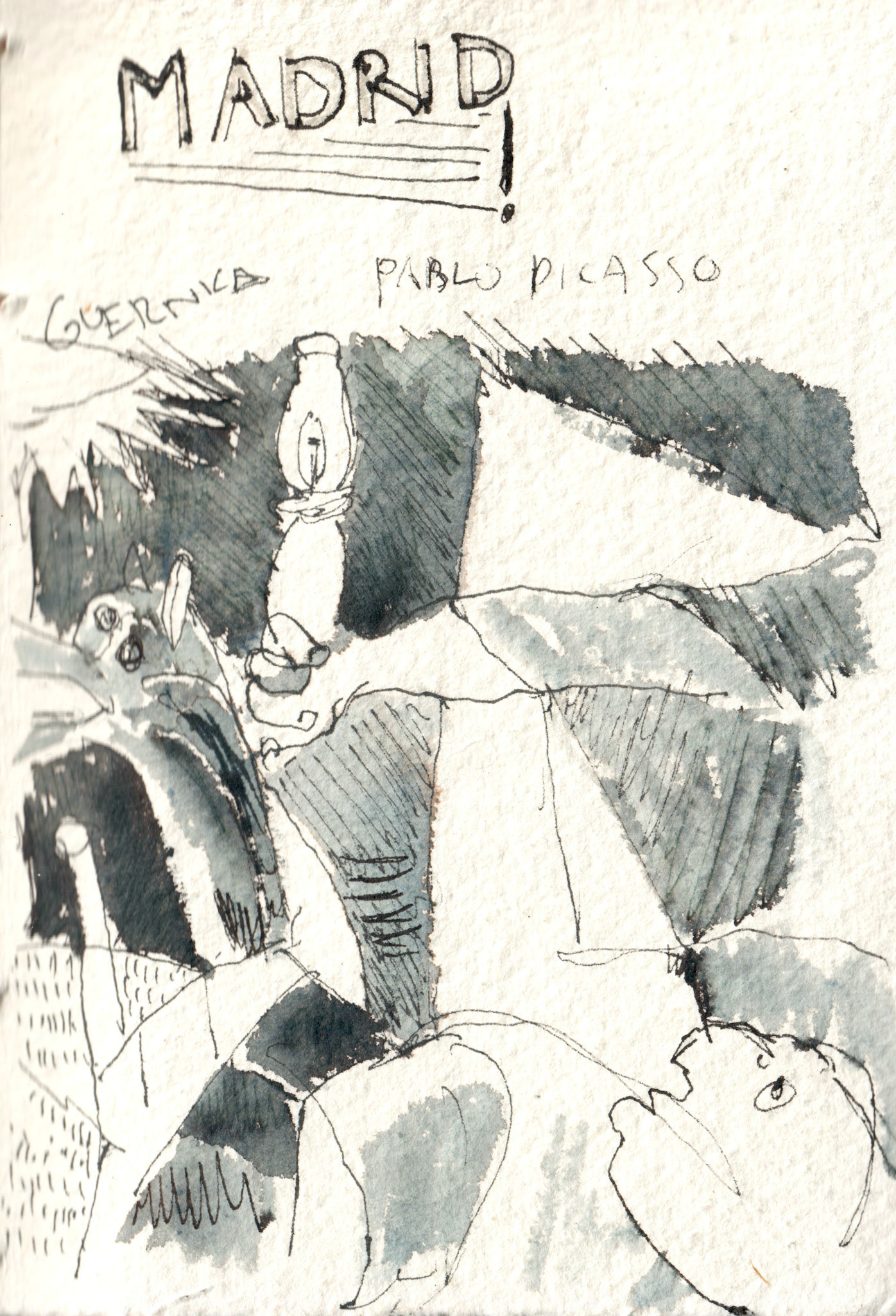 A piece of Picasso's Guernica