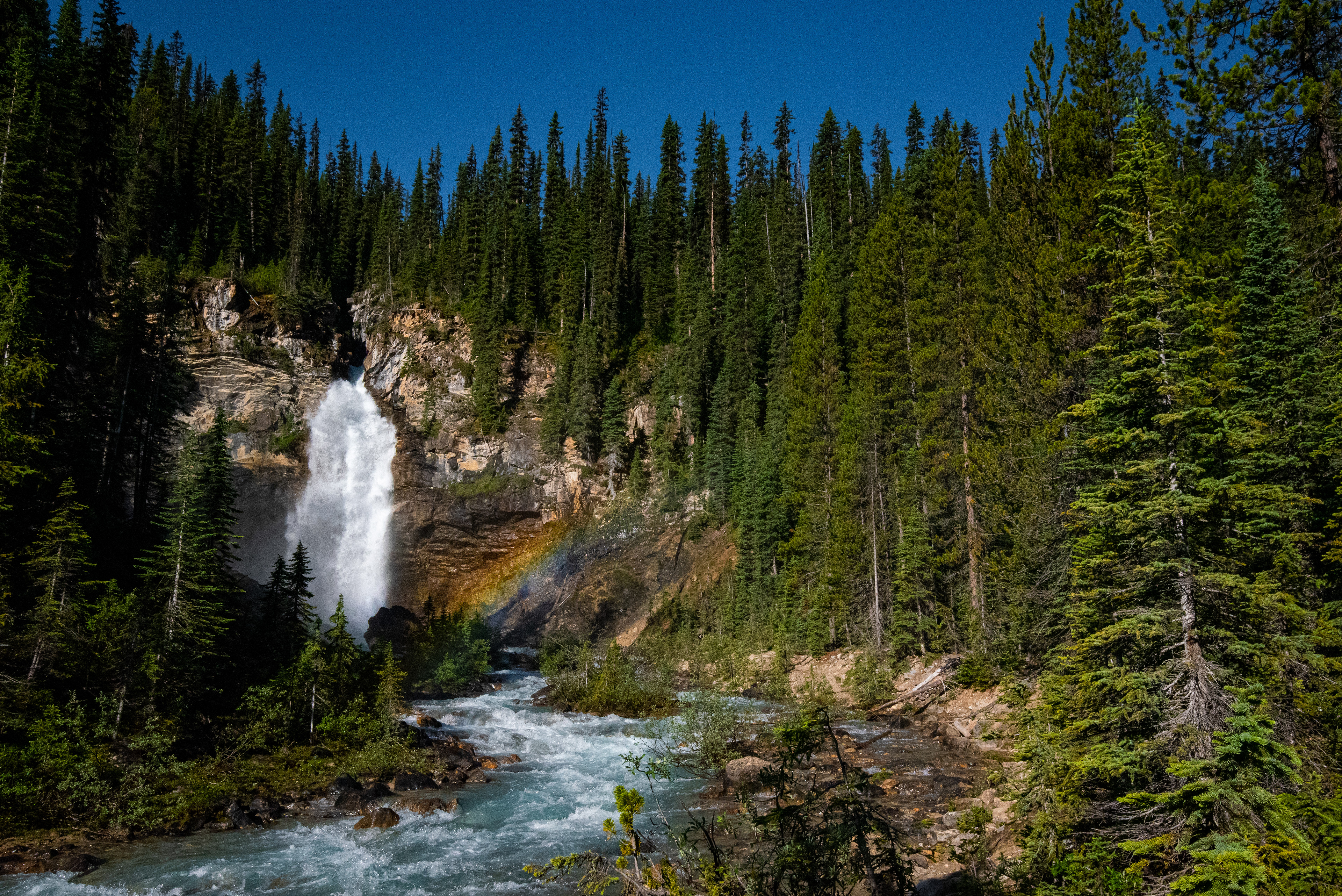Laughing Falls, Yoho National Park BC