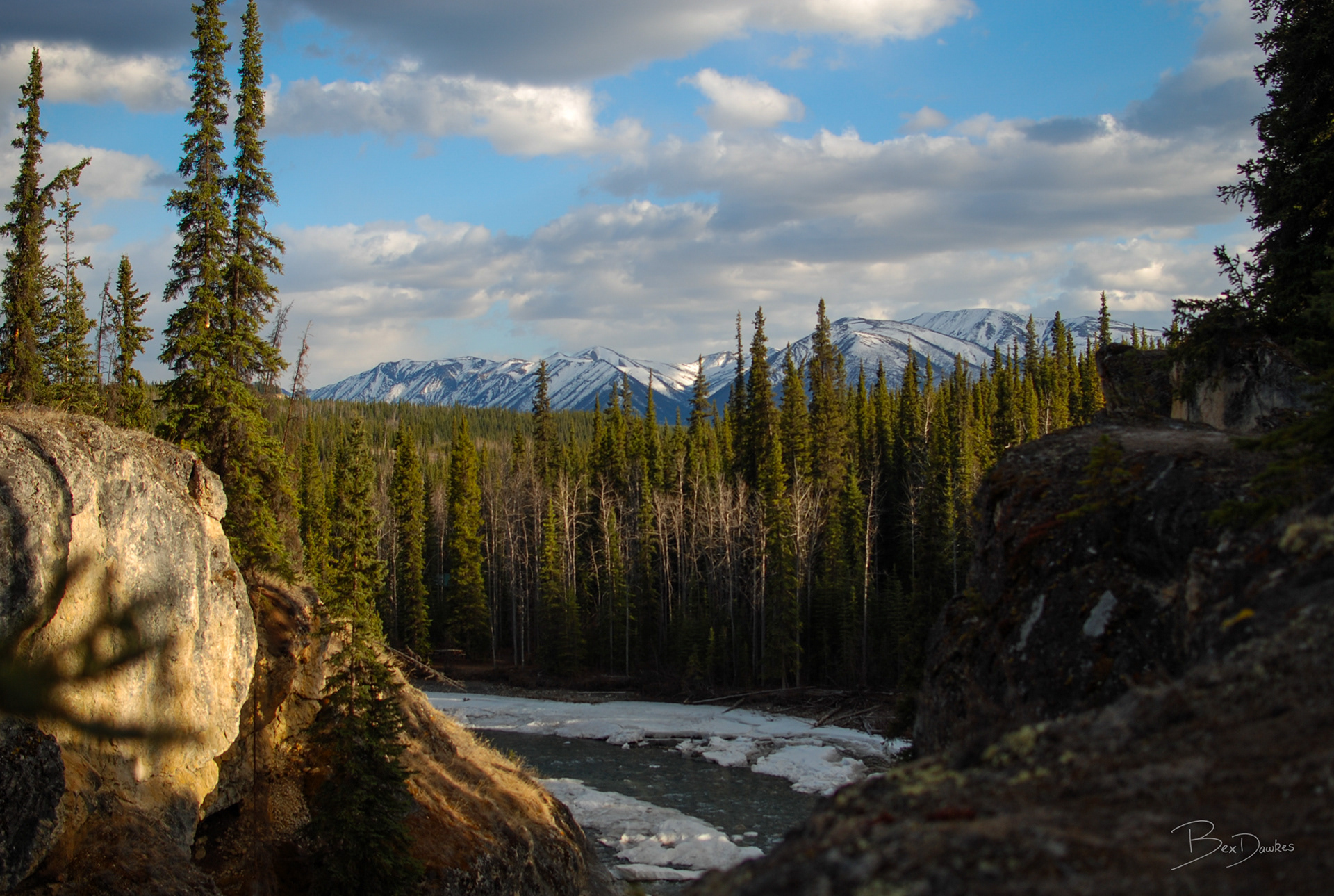 Lapie Canyon, Ross River YT