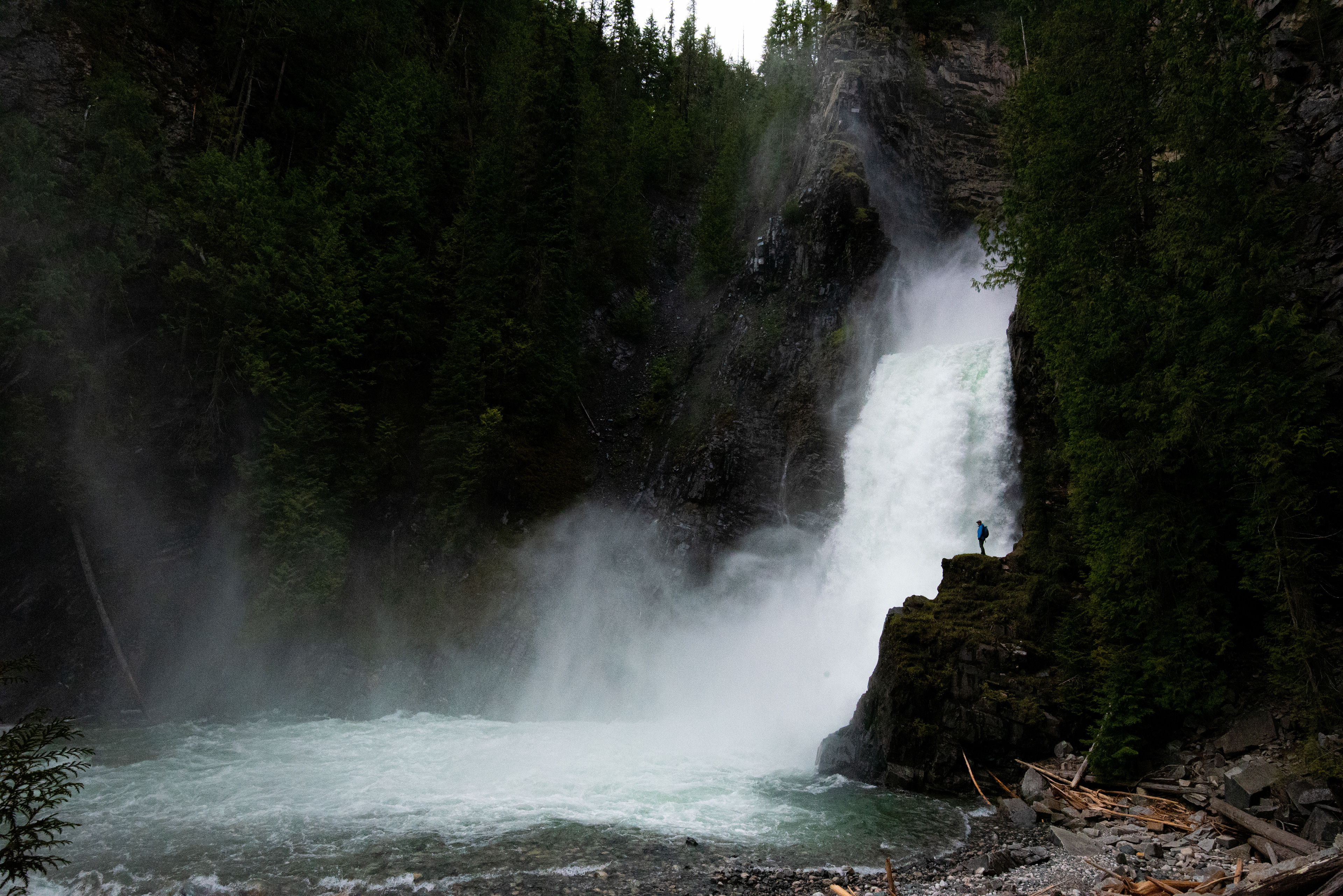 Wilson Creek Falls, Goat Range Provincial Park BC