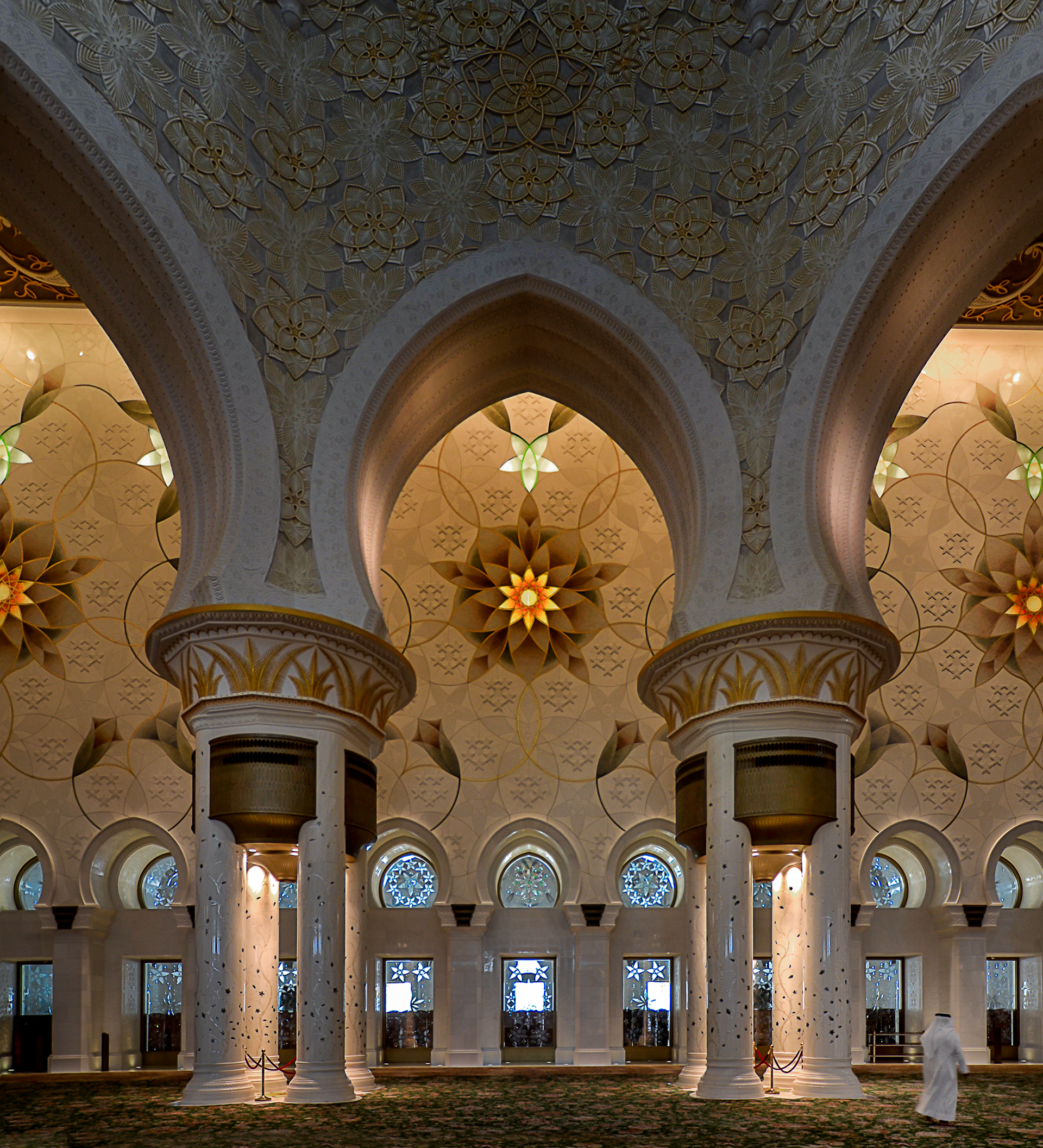 Sheikh Zayed Mosque Interior