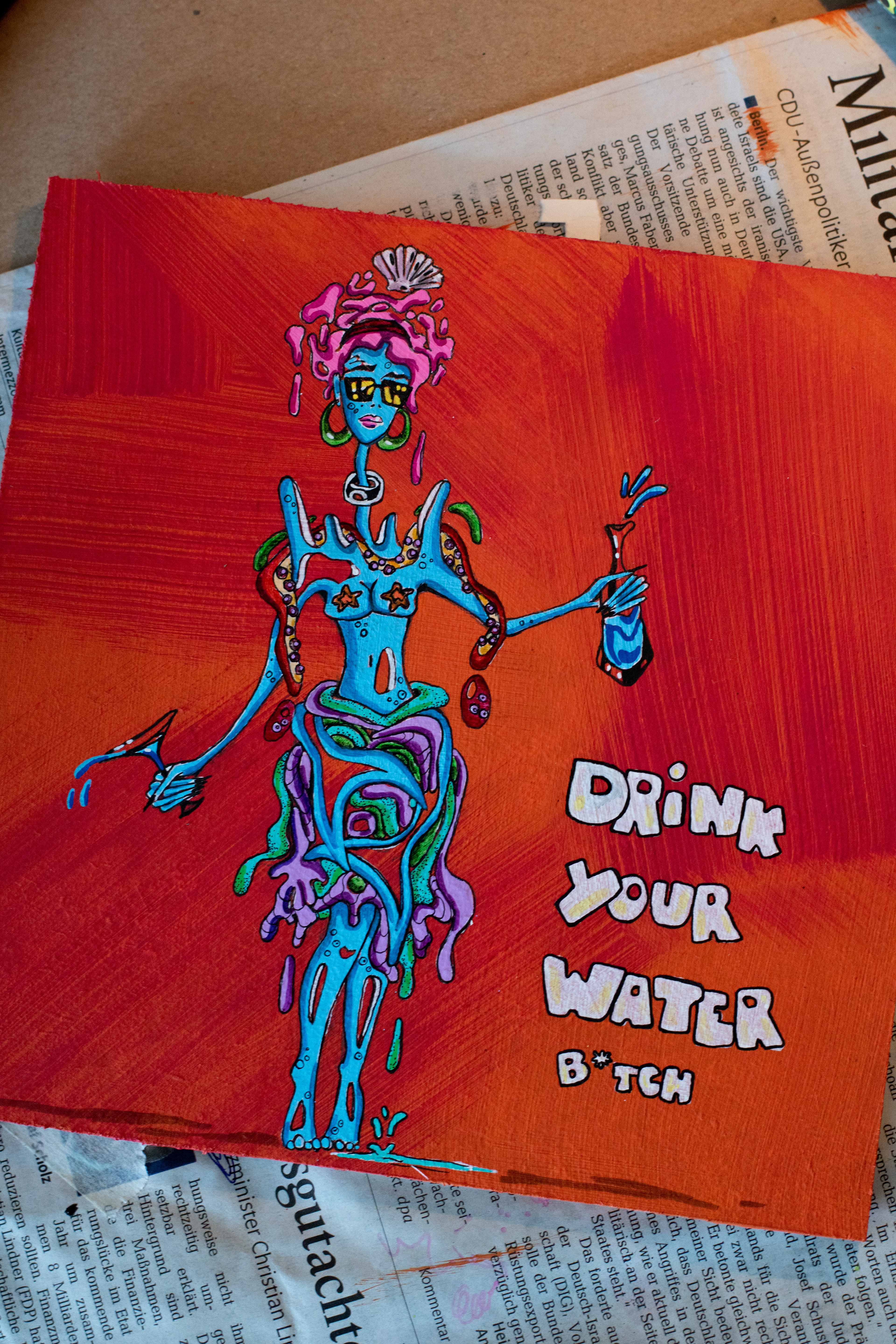 Quirky character design...