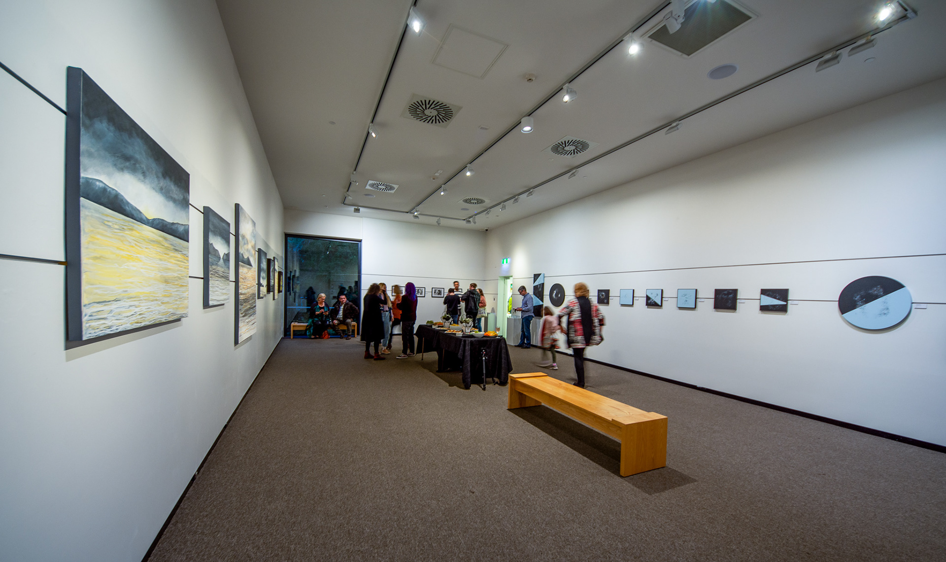 exhibition layout / © Rachel Hampton