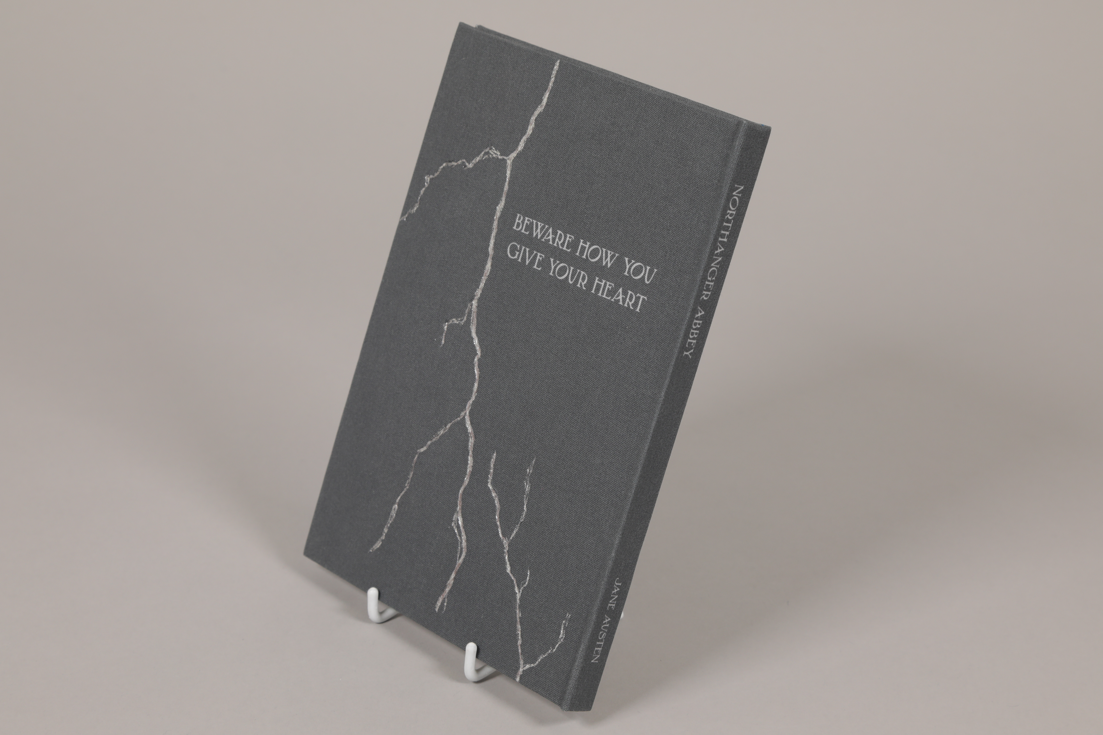 back cover and spine