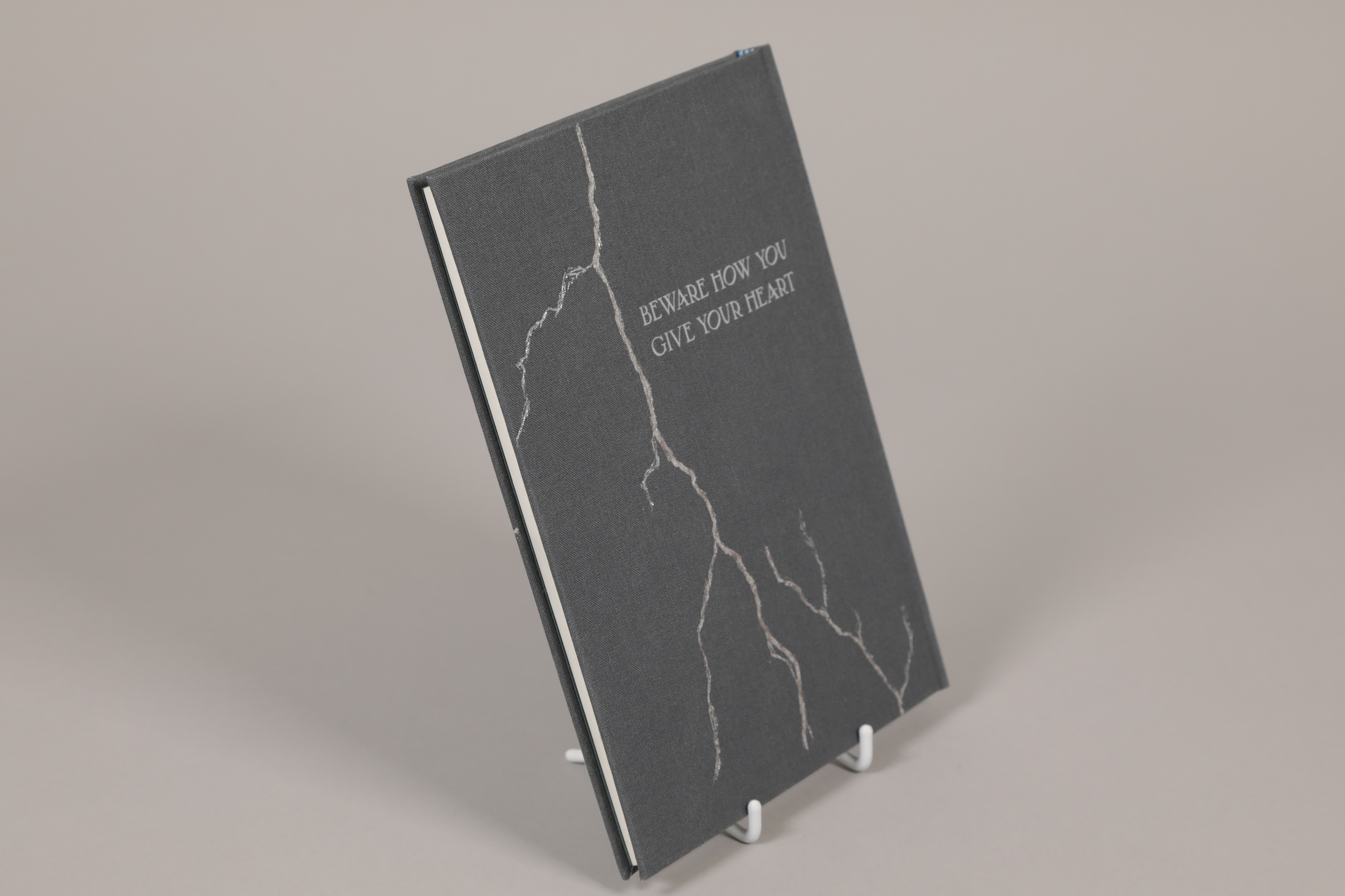 back cover and text block