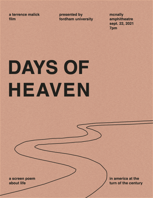 movie poster for terrence malik's 'days of heaven'