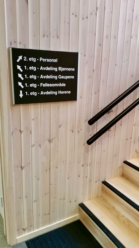 Taktilt infskilt
