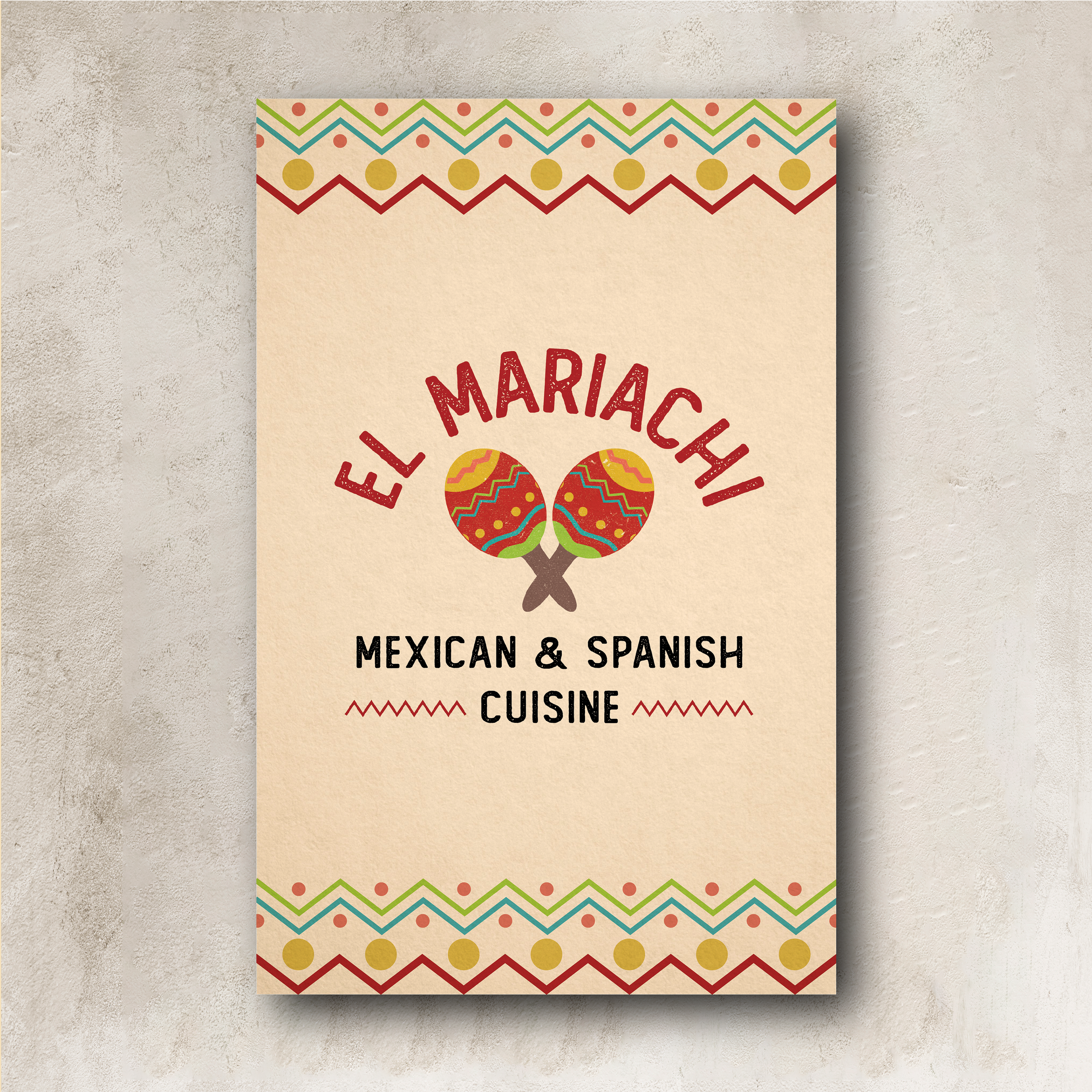Front of Menu