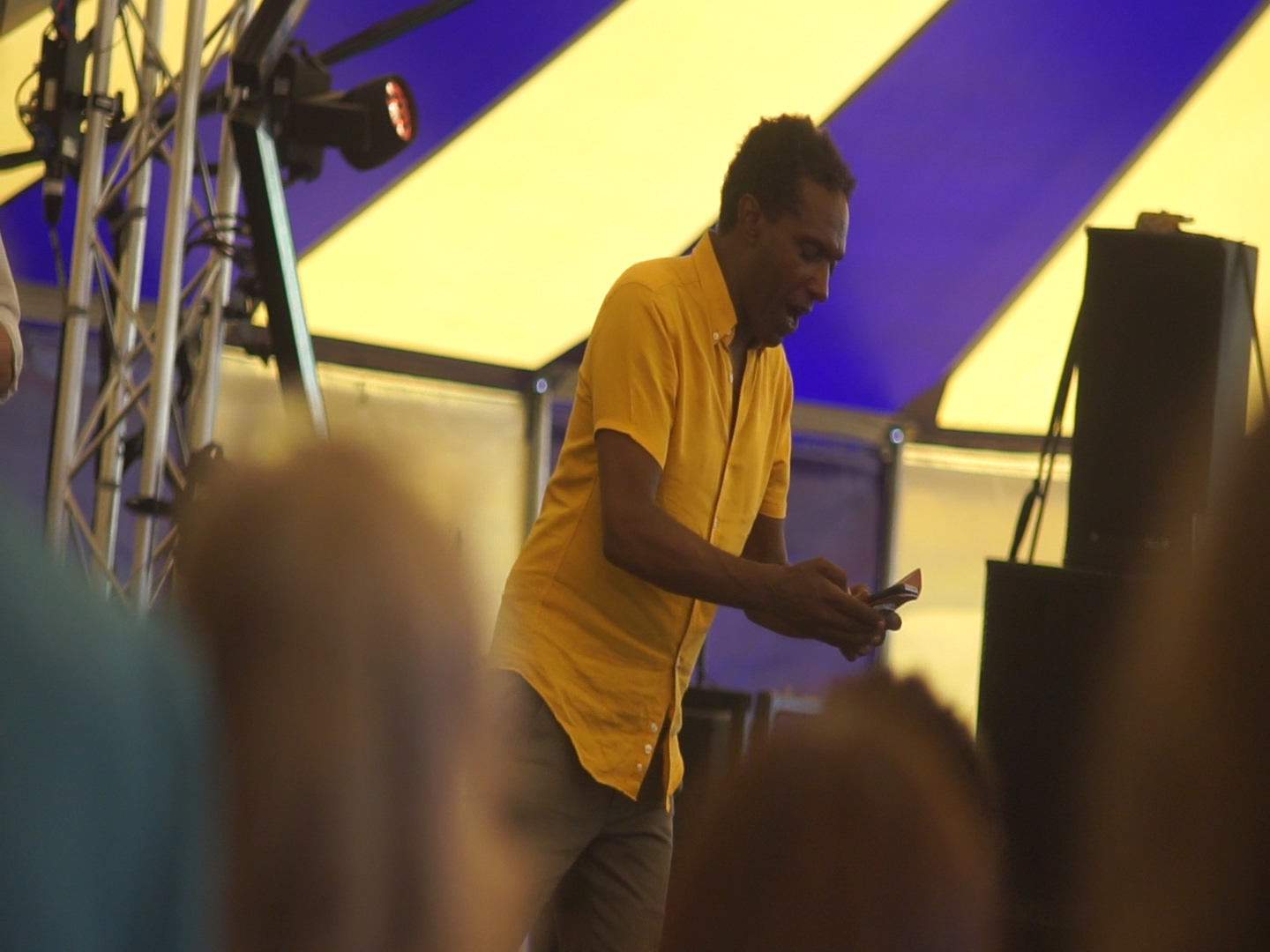 Lemn Sissay on Mainstage