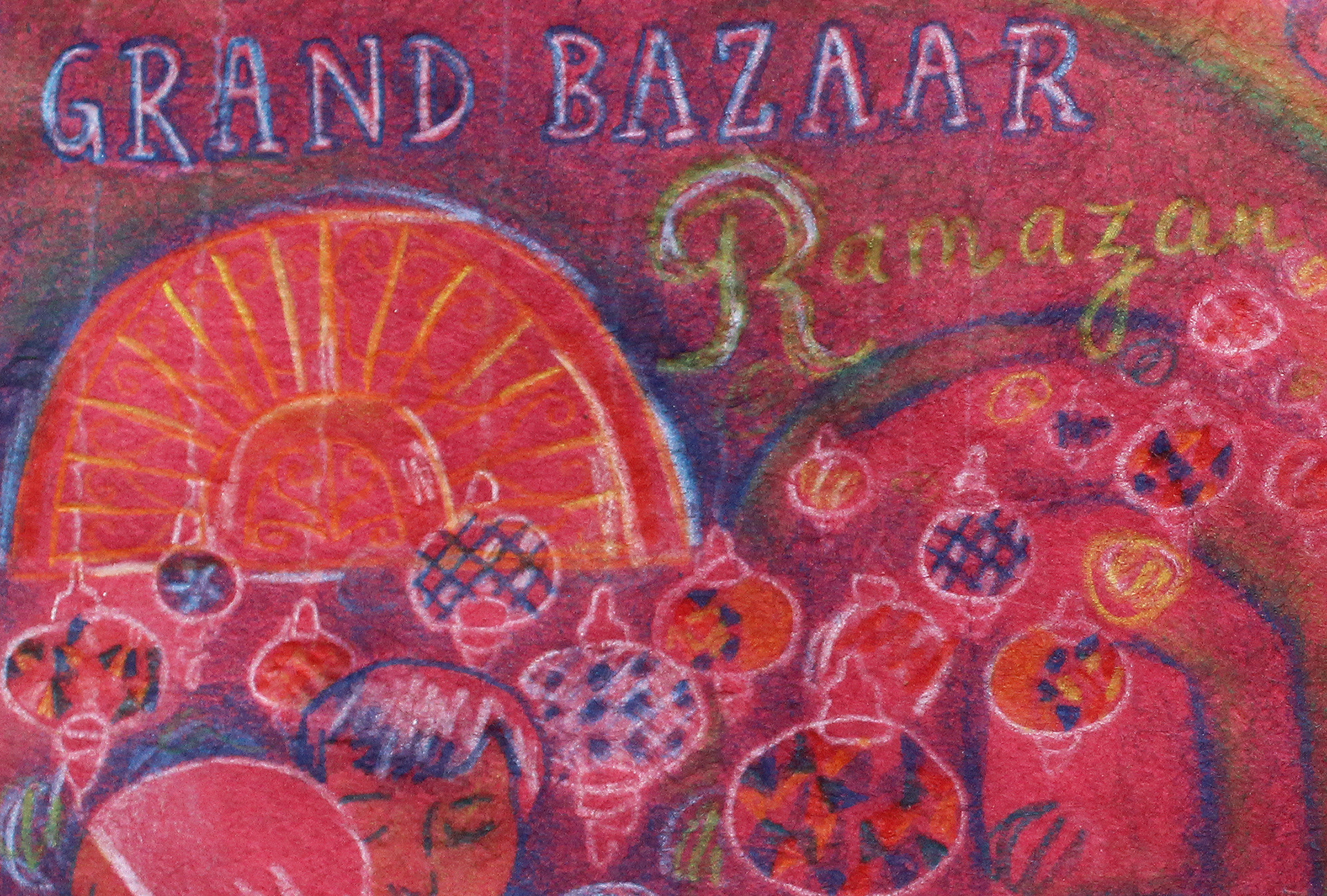 Location drawing in Istanbul, Turkey