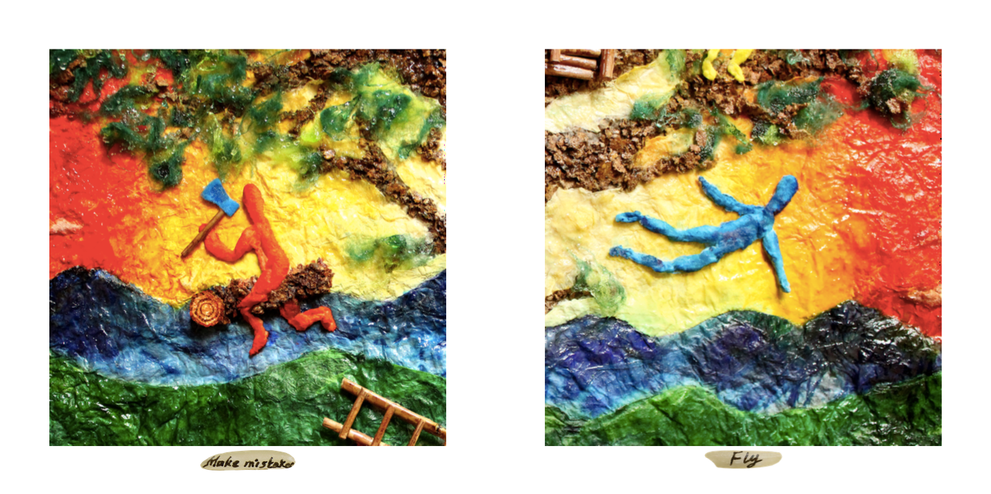 Spread from "TO LIVE - What is it all about?"