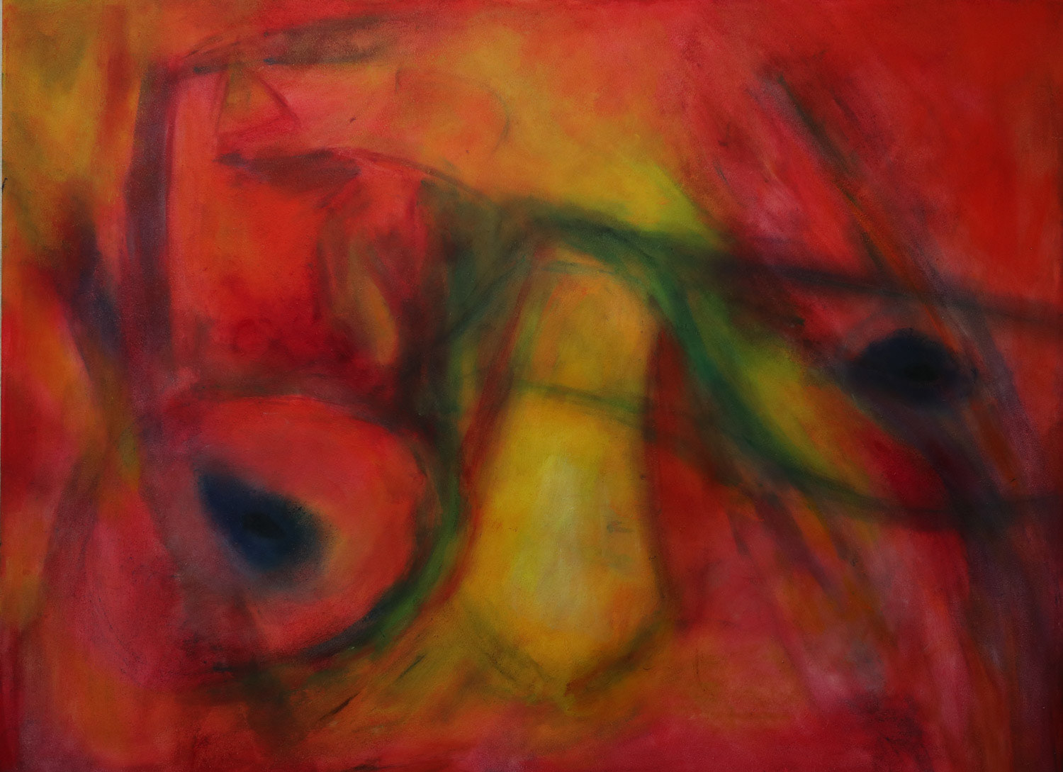 20200125, Acrylic on Hardboard, 75x100cm