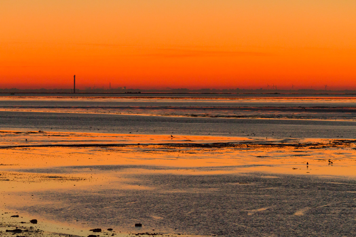 Südstrand am Morgen