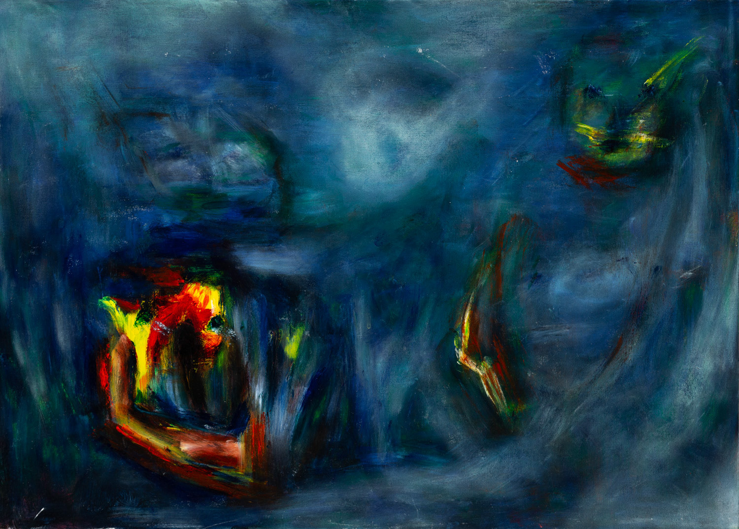 20190727, Acrylic on Canvas Board, 50x70cm