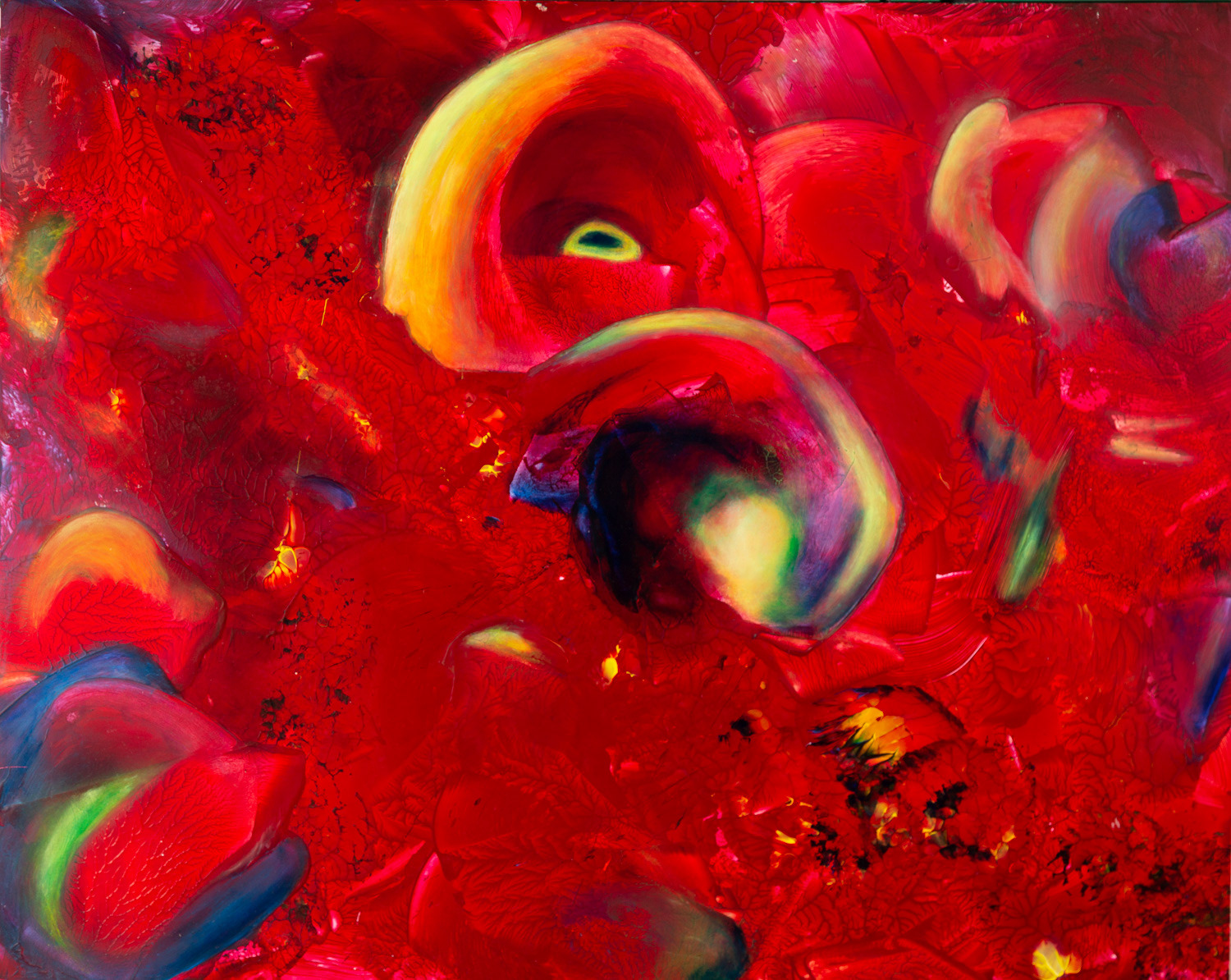 20181219, Acrylic on Hardboard, 80x100cm