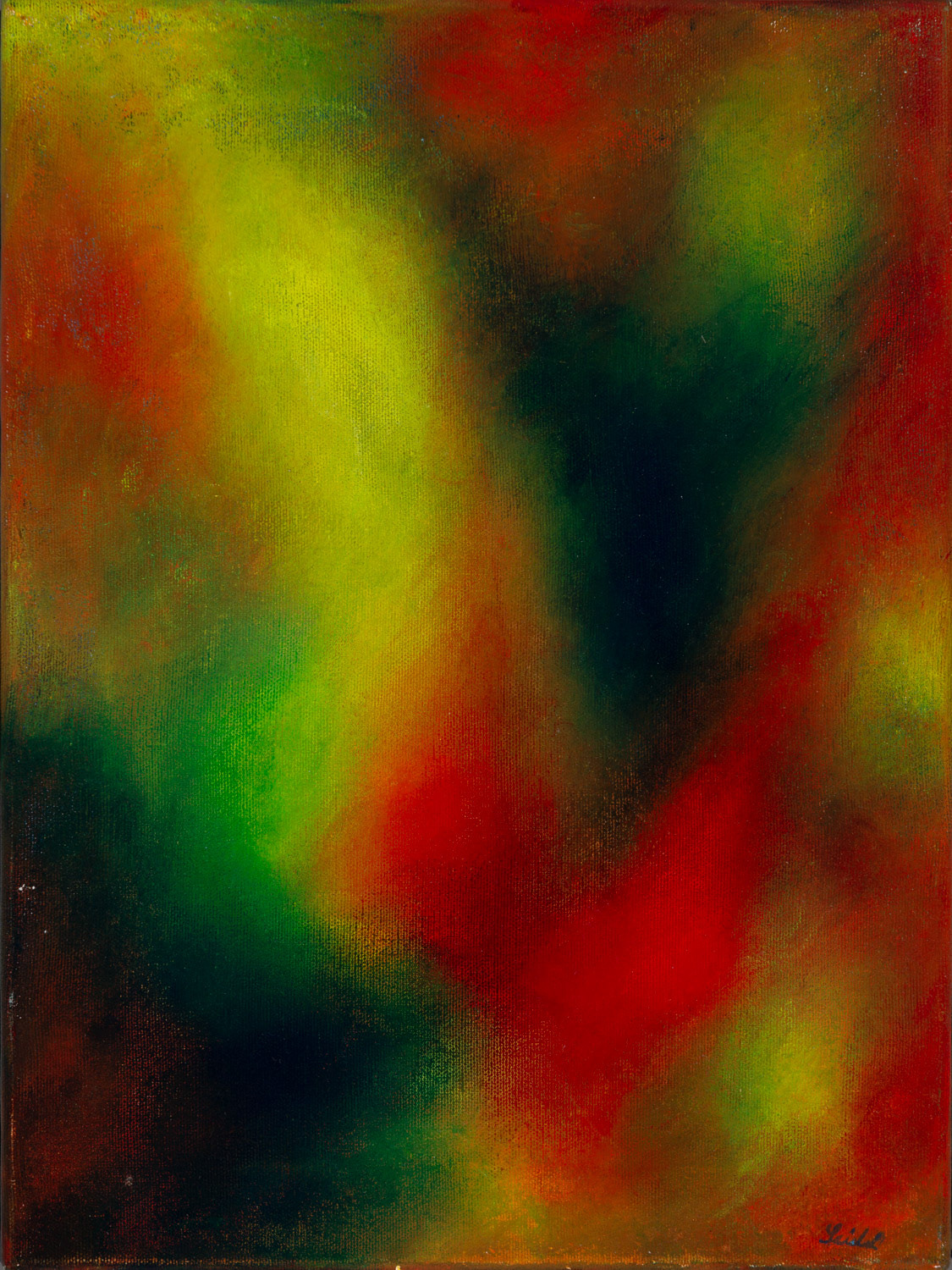 20151221, Acrylic on Canvas, 40x30cm