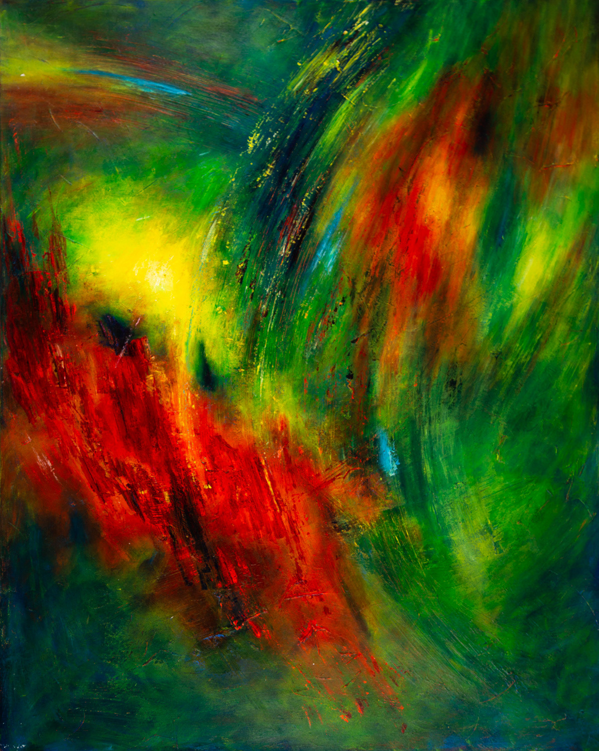 20160616, Acrylic on Canvas, 100x80cm