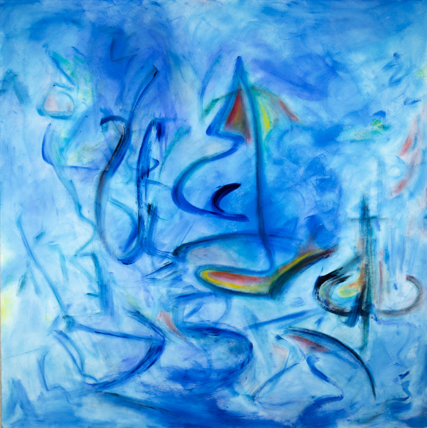 20191030, Acrylic on Hardboard, 100x100cm