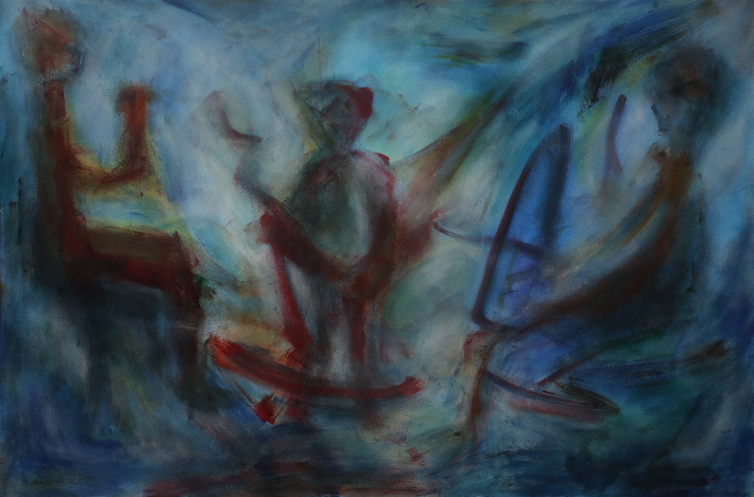 20191215, Acrylic om Hardboard, 60x90cm