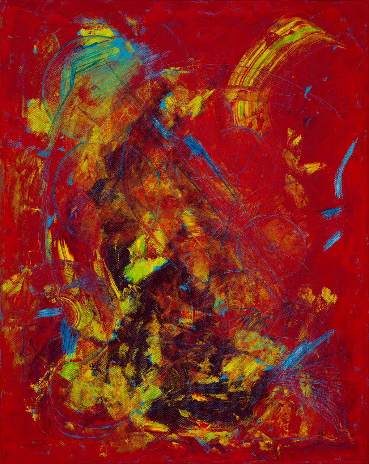 20140209, Acrylic on Canvas, 50x40cm