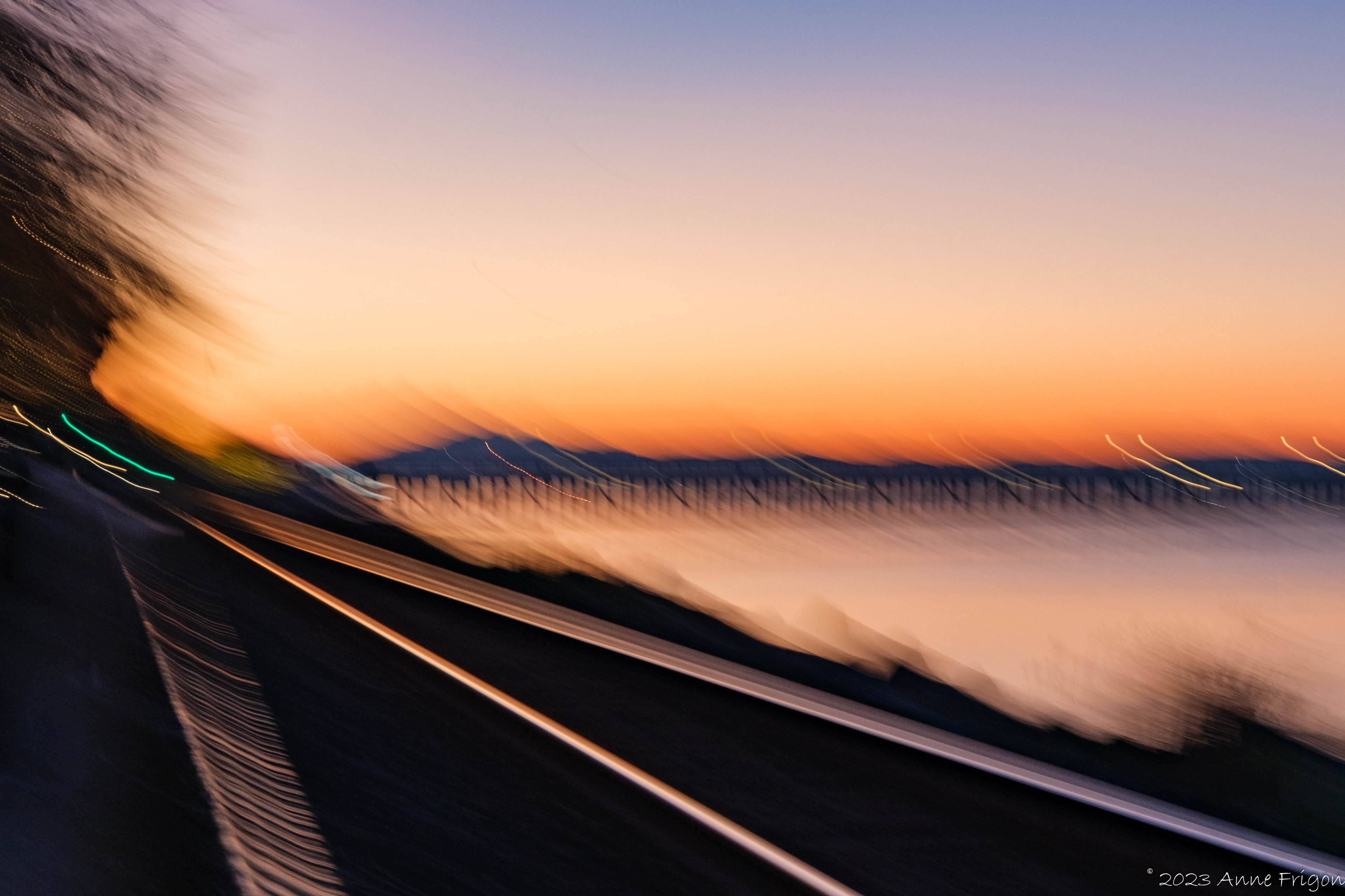 Convergence - Trains and Pier