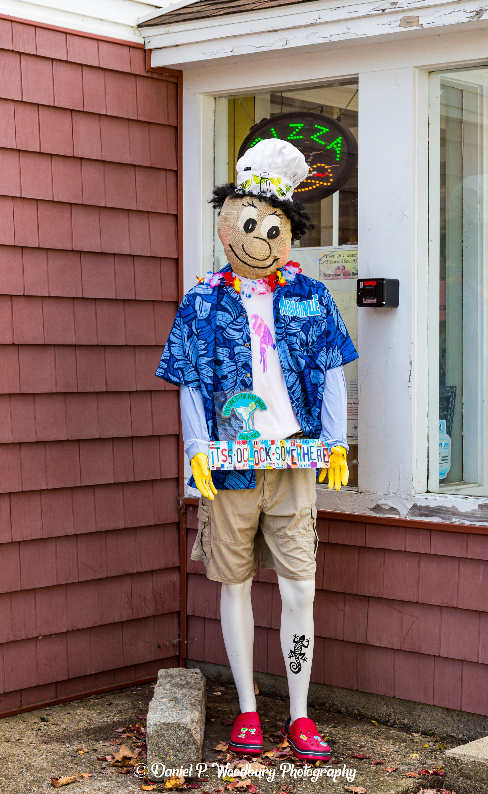 Chef Sam As Jimmy Buffett Scarecrow