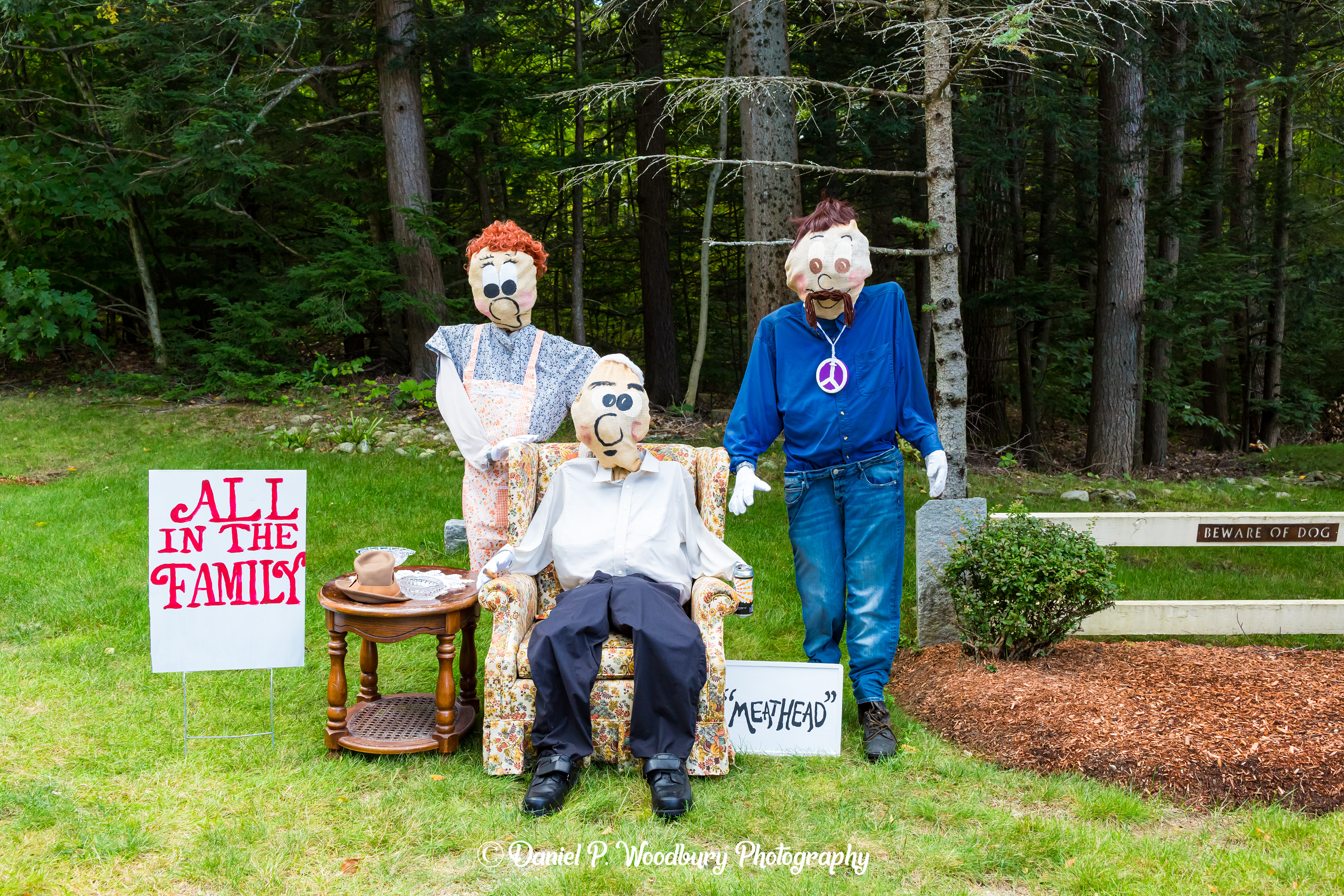 All In The Family Scarecrows