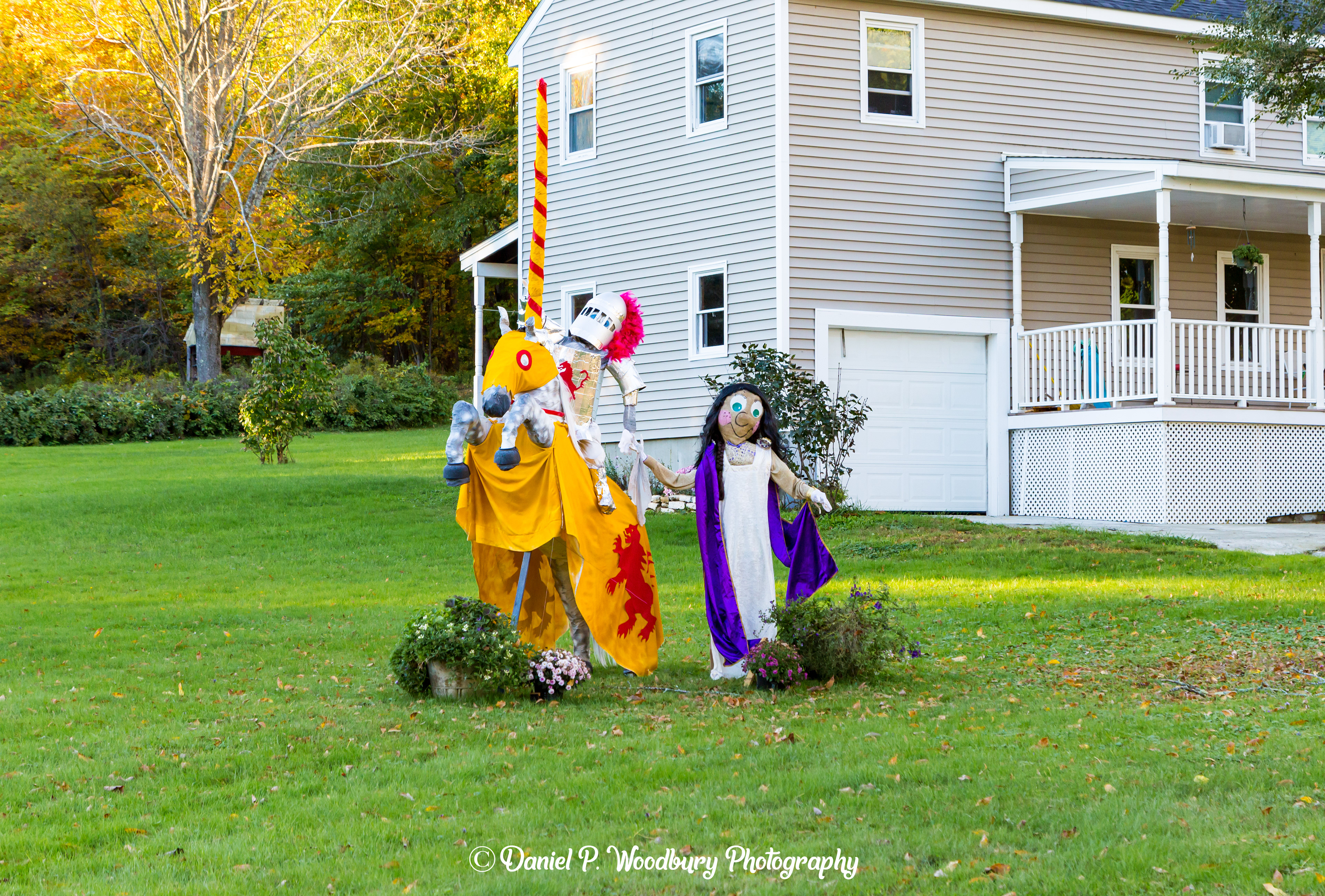 Knight In Shining Armor Scarecrow