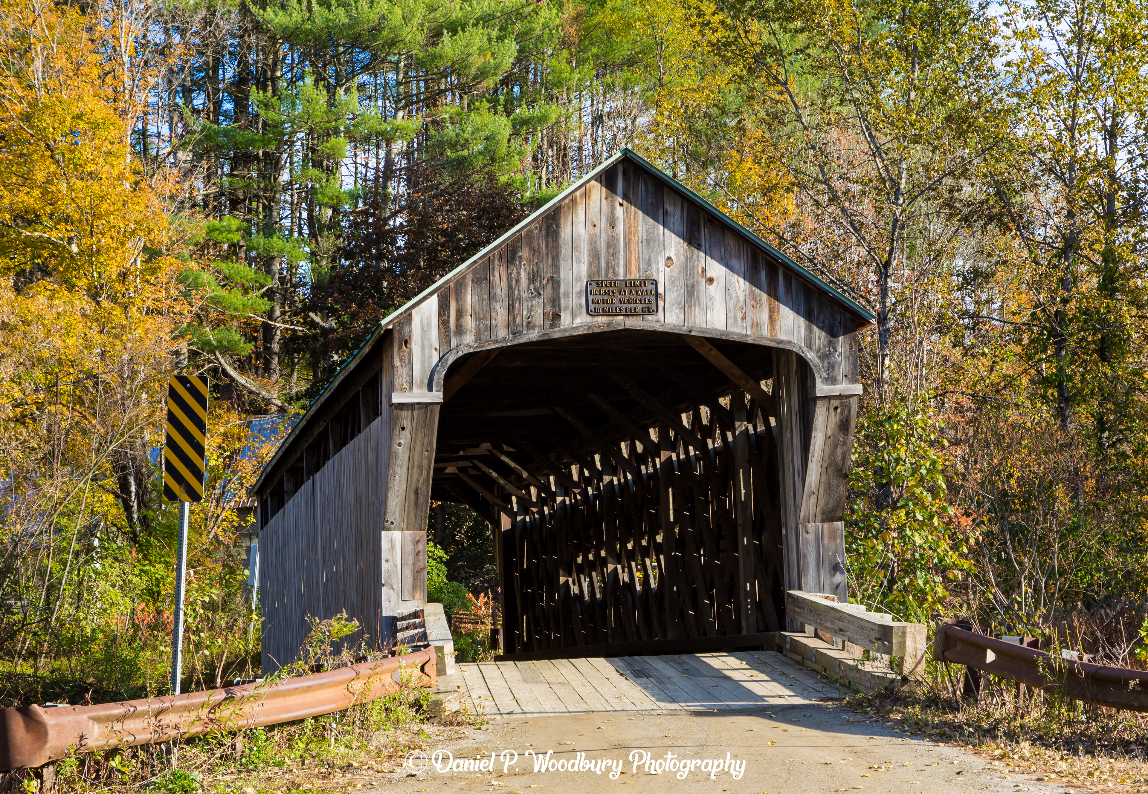 Hall Covered Bridge (1867, Rebuilt In 1982)