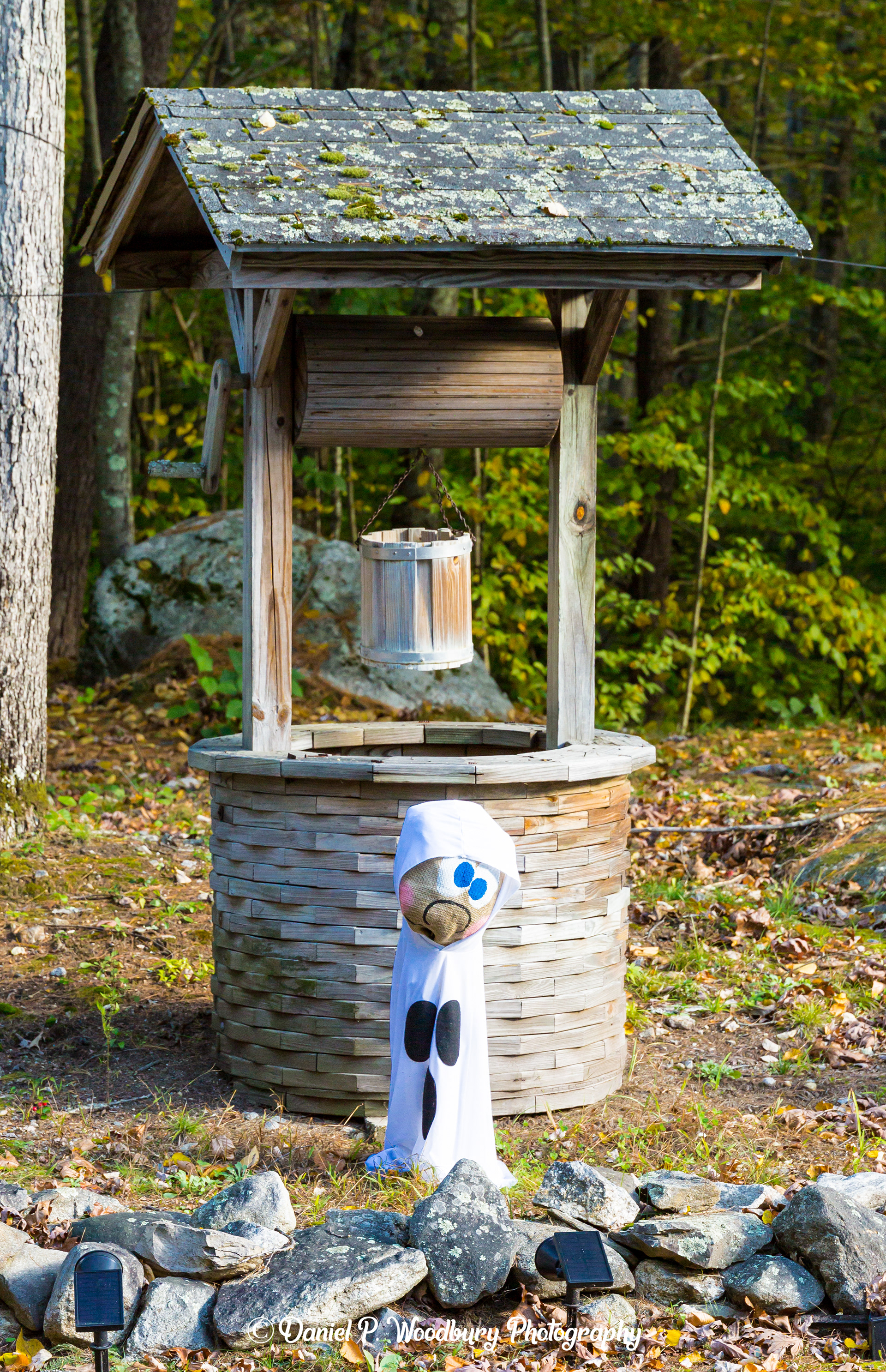 Baby Ghost Scarecrow