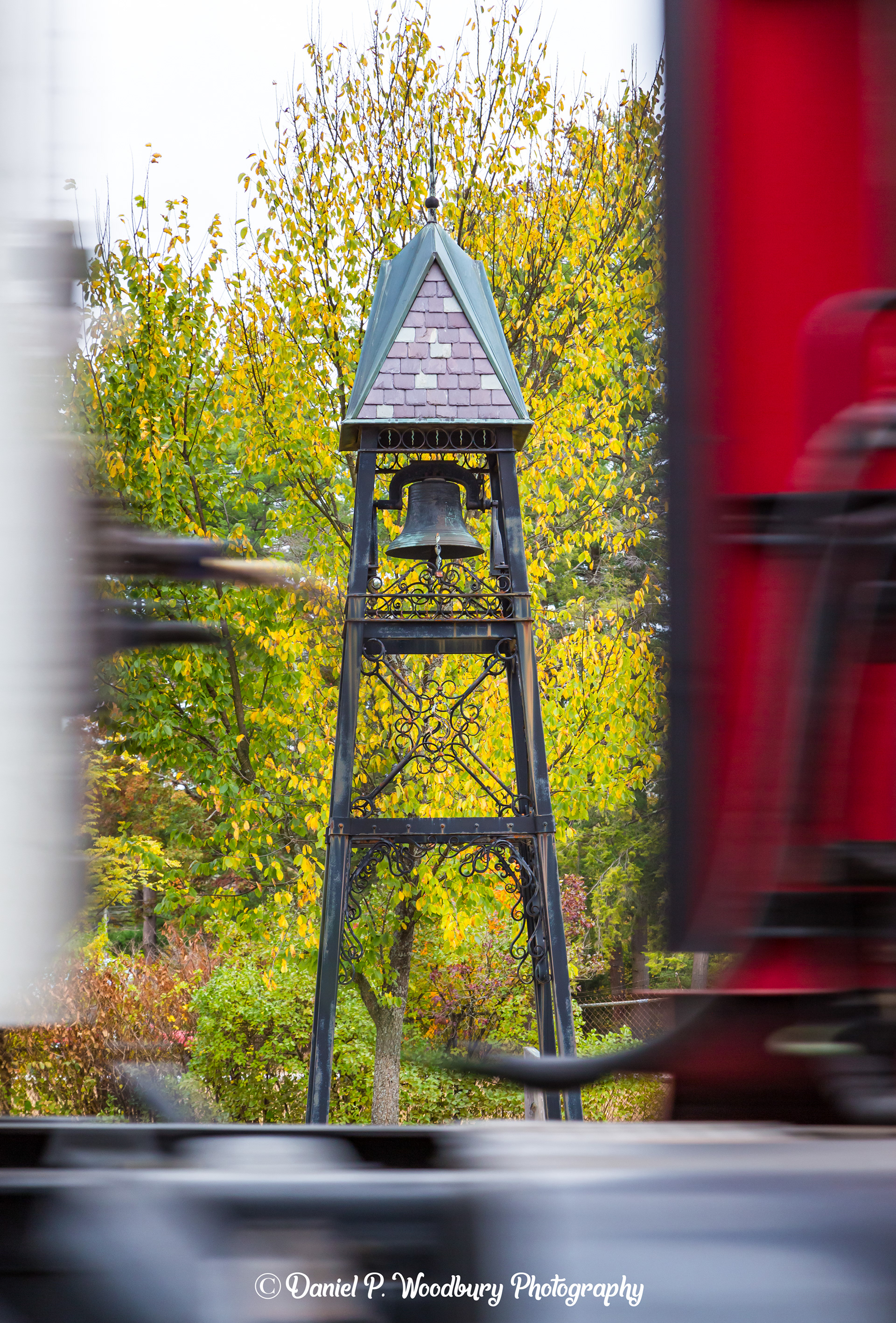 Little Bell Tower (View Through Passing Truck)
