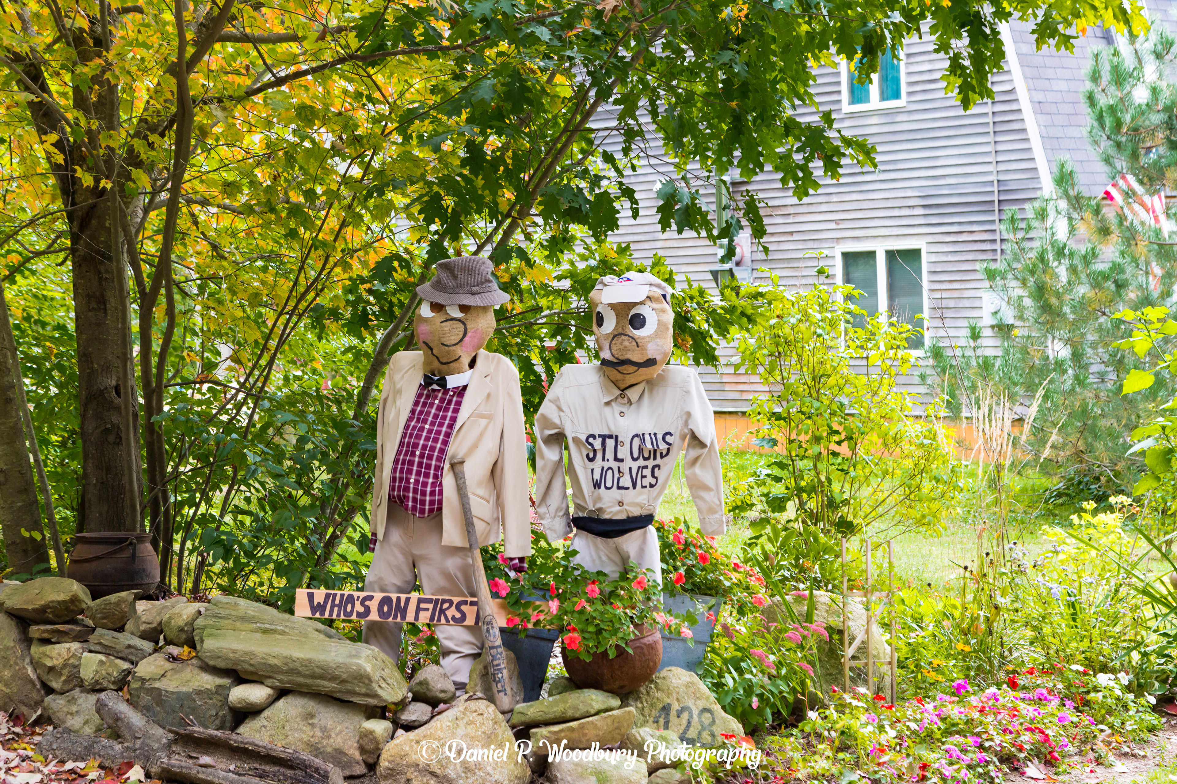 Abbott & Costello Scarecrows