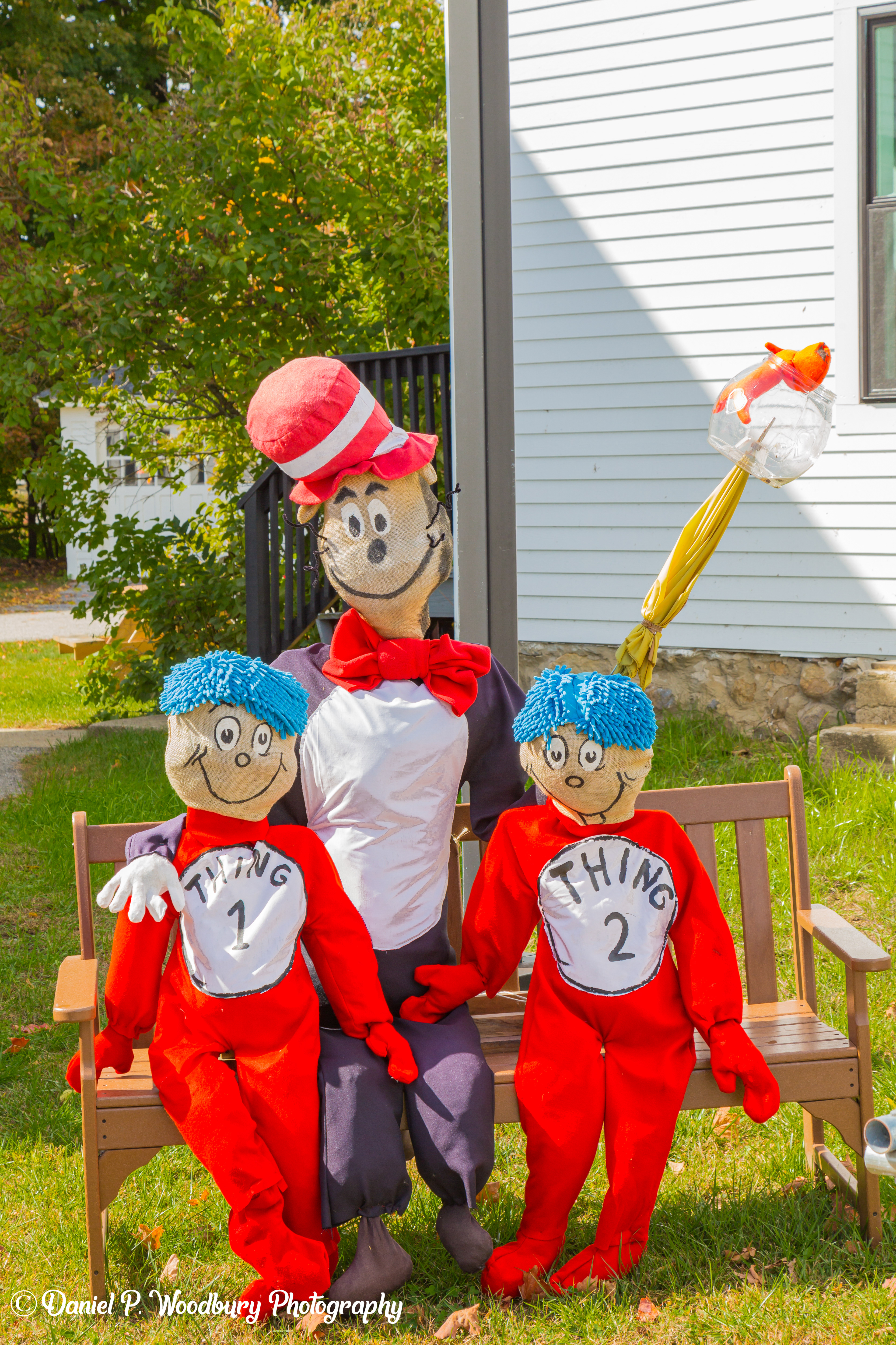 Dr. Seuss Scarecrows