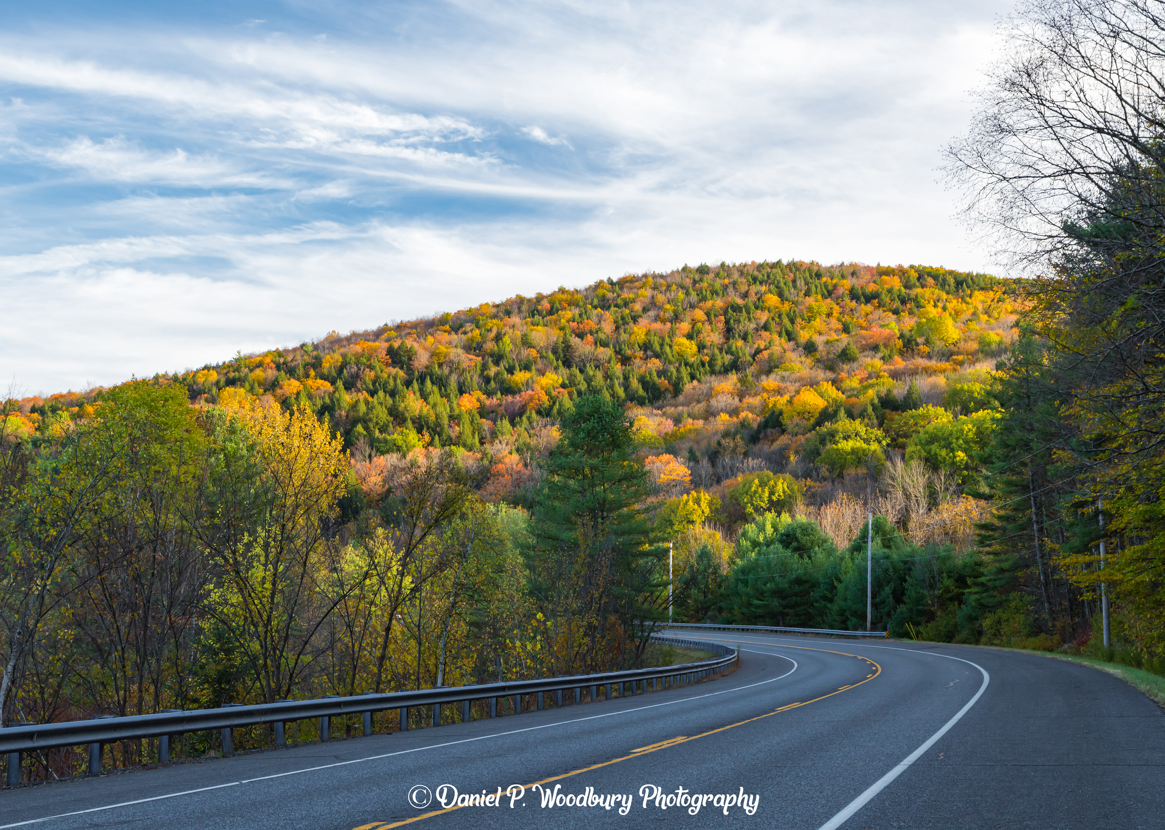 Mountain View In Autumn