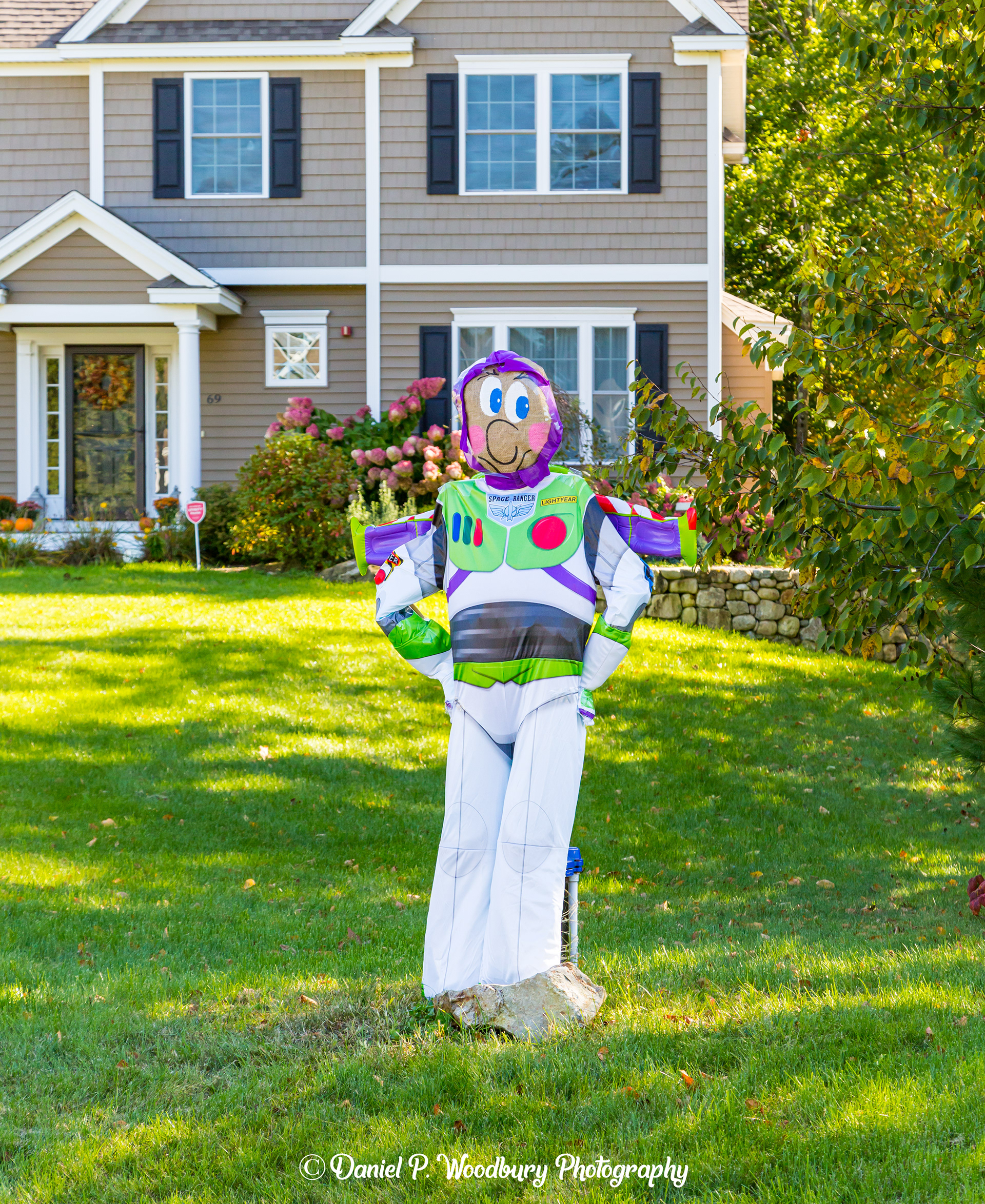 Buzz Lightyear Scarecrow