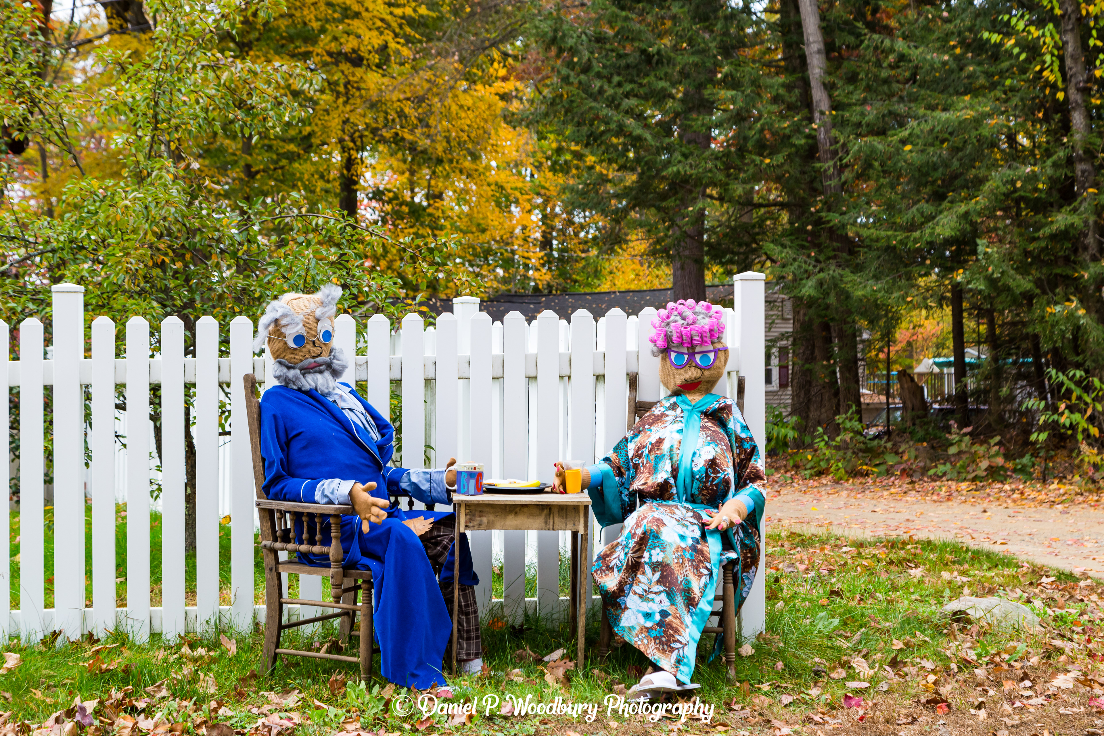Early Morning Breakfast Scarecrows